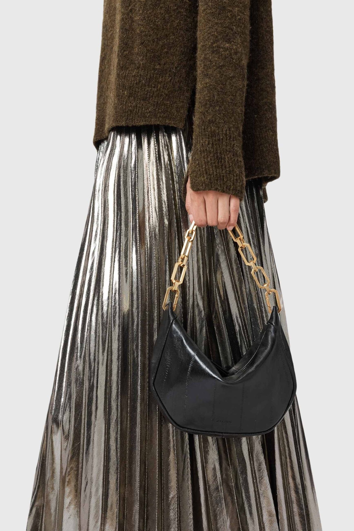 MADEA MINI EEL BAG BLACK 6