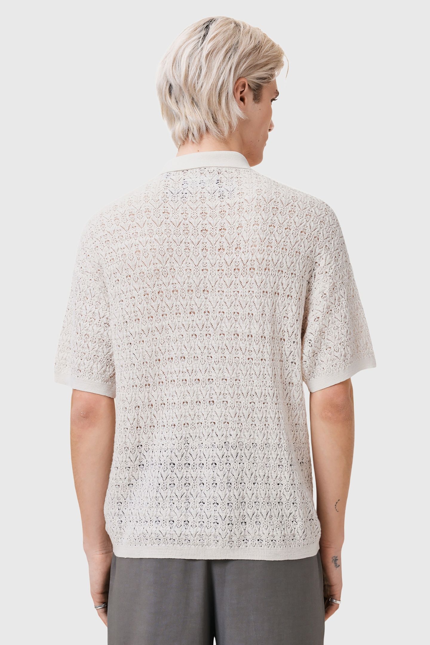 LOIRE SS CARDIGAN ECRU WHITE 4