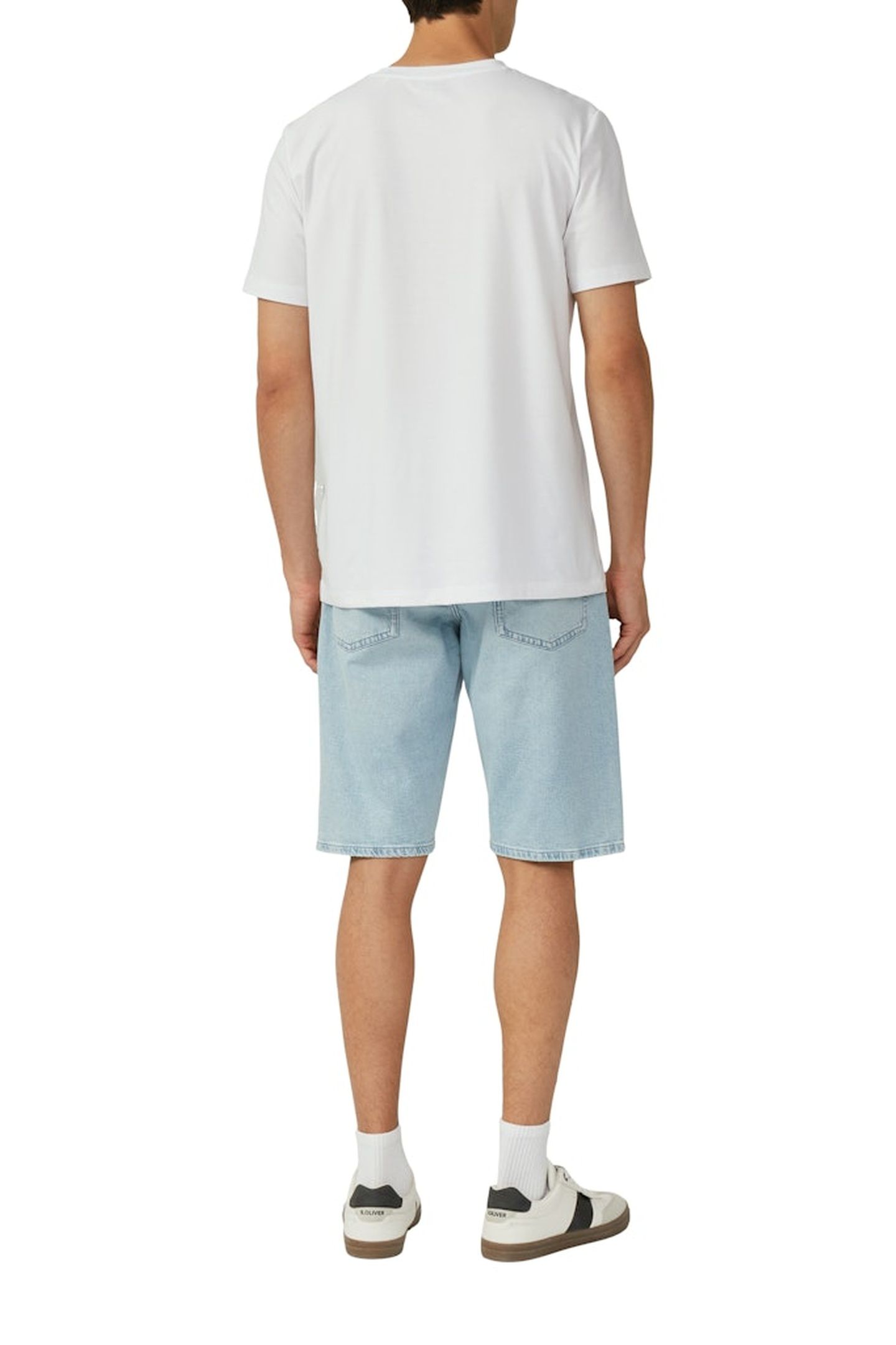 JEANS SHORTS BLUE DENIM 8