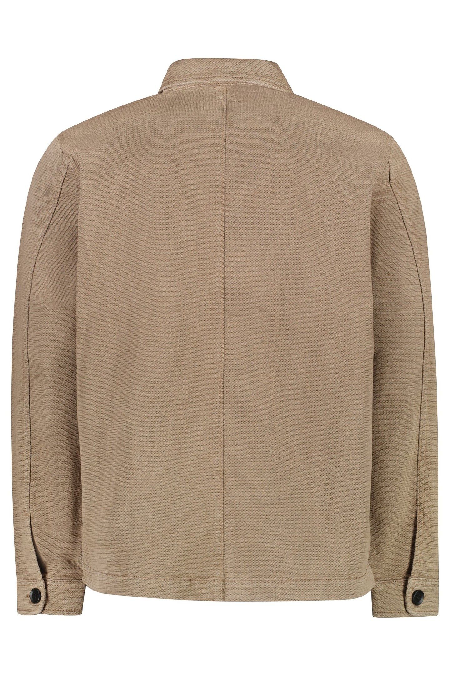 TOBIAS LS JACKET SHIRT BROWN 3