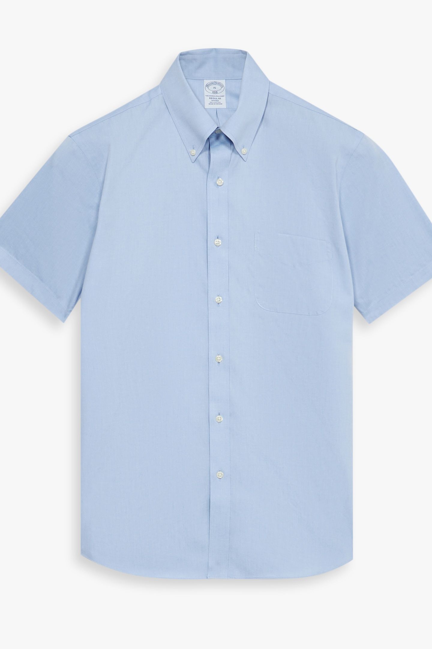 NON-IRON REGULAR SHIRT LIGHT BLUE 1