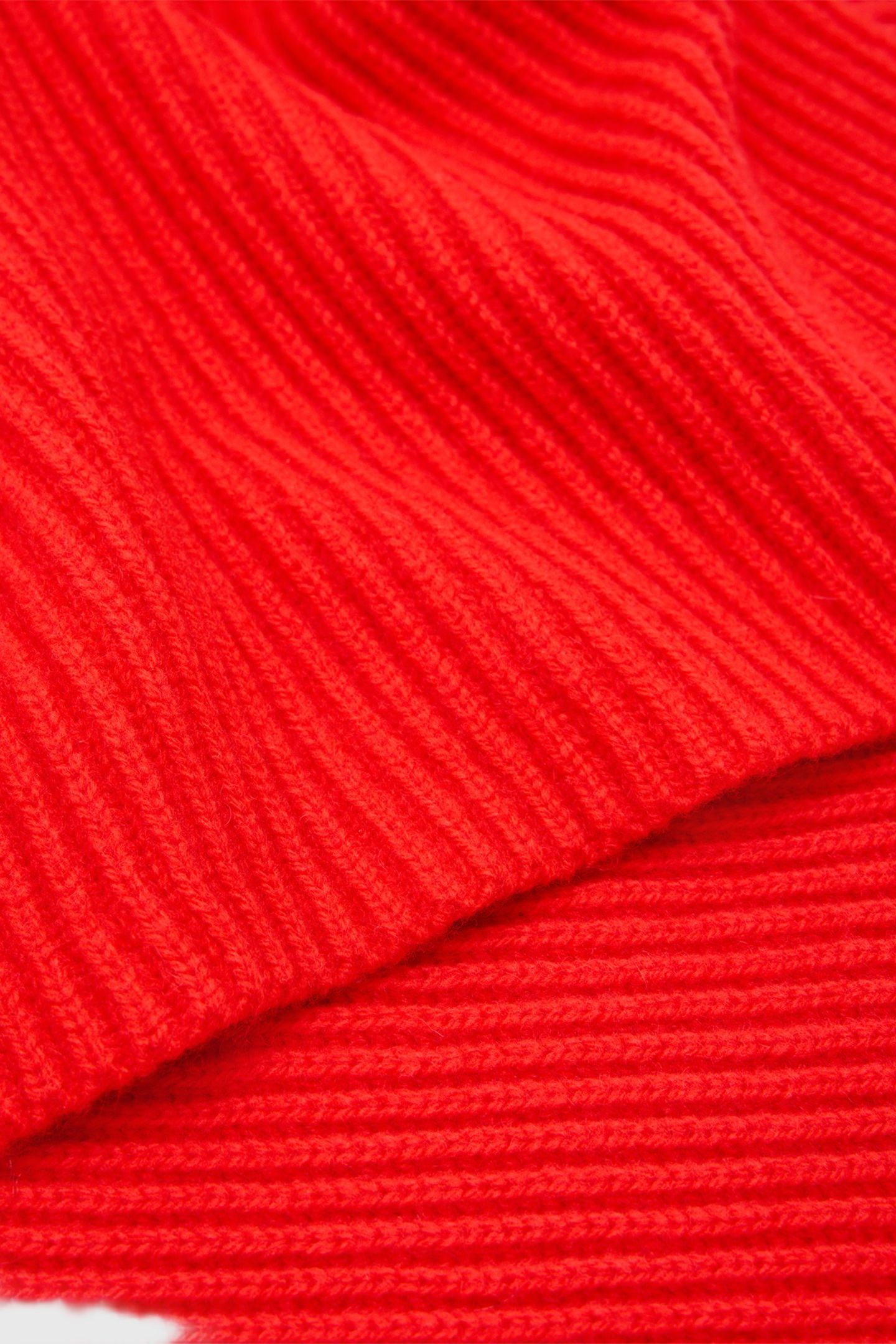 WREN HOODED SCARF CRIMSON RED 3