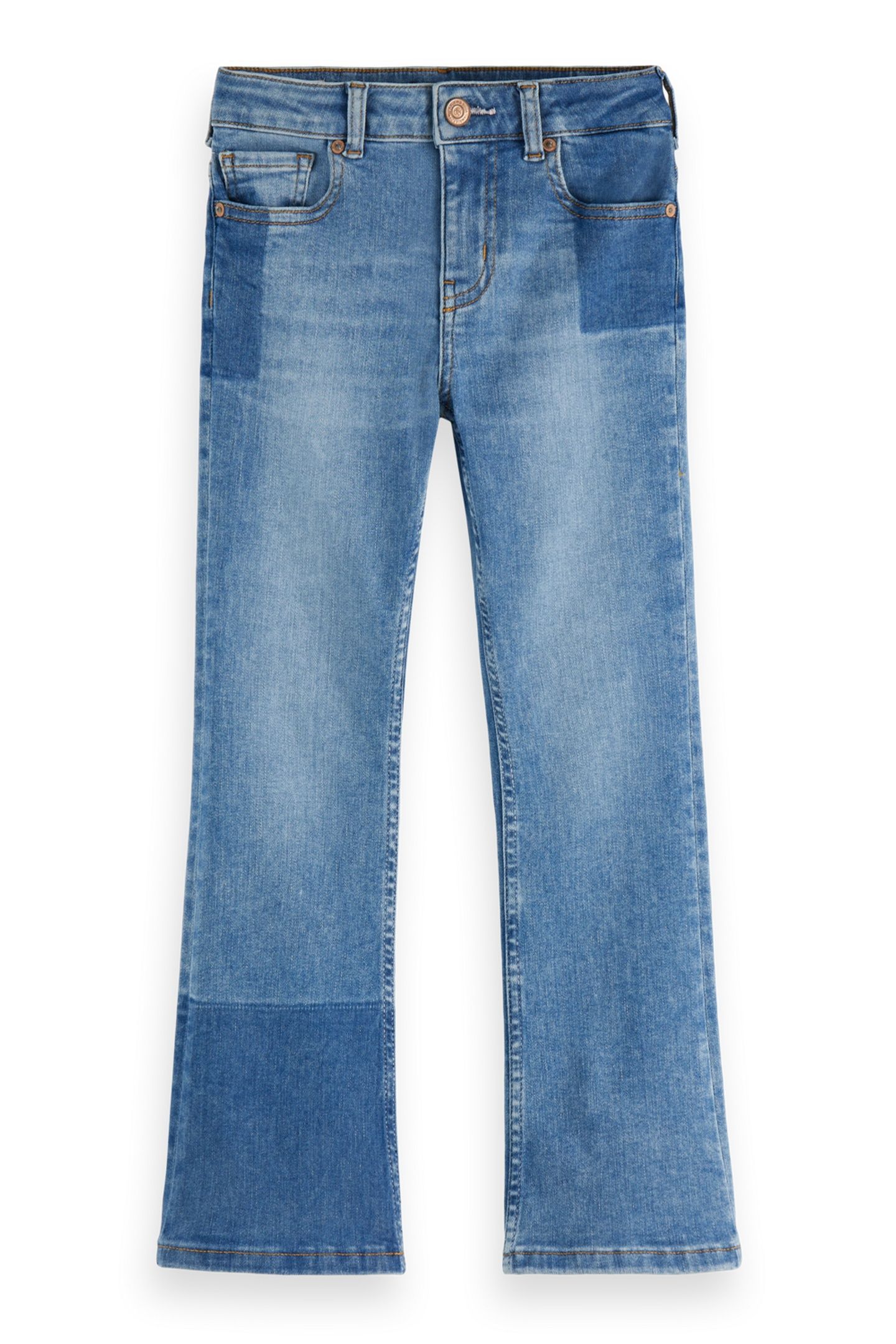 GIRL THE CHARM FLARED JEANS — BREAKDANCE BREAKDANCE 1