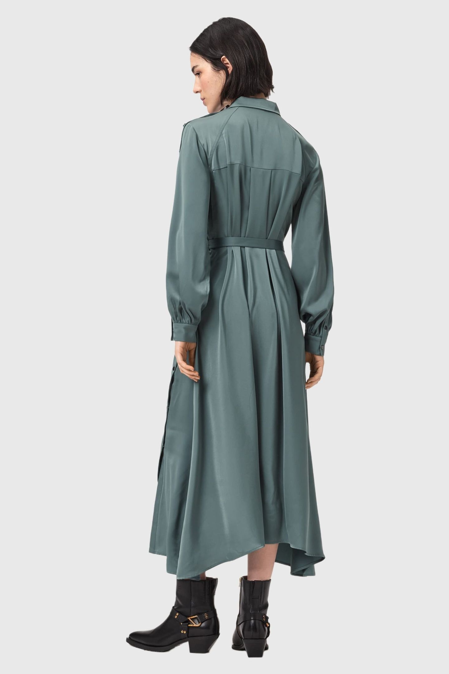 LEXI DRESS STEEL BLUE 3