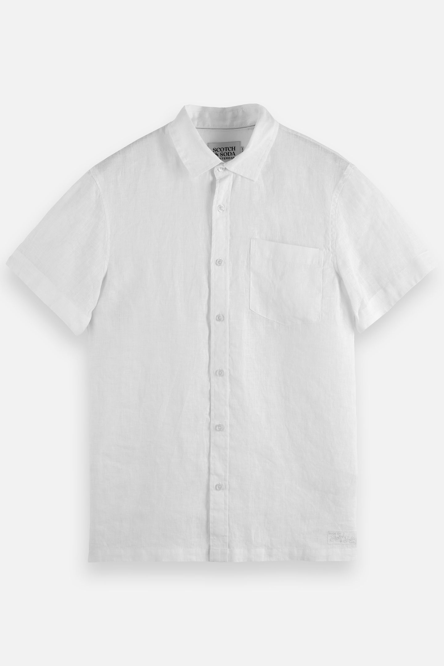 CORE LINEN SHIRT OFF WHITE 5