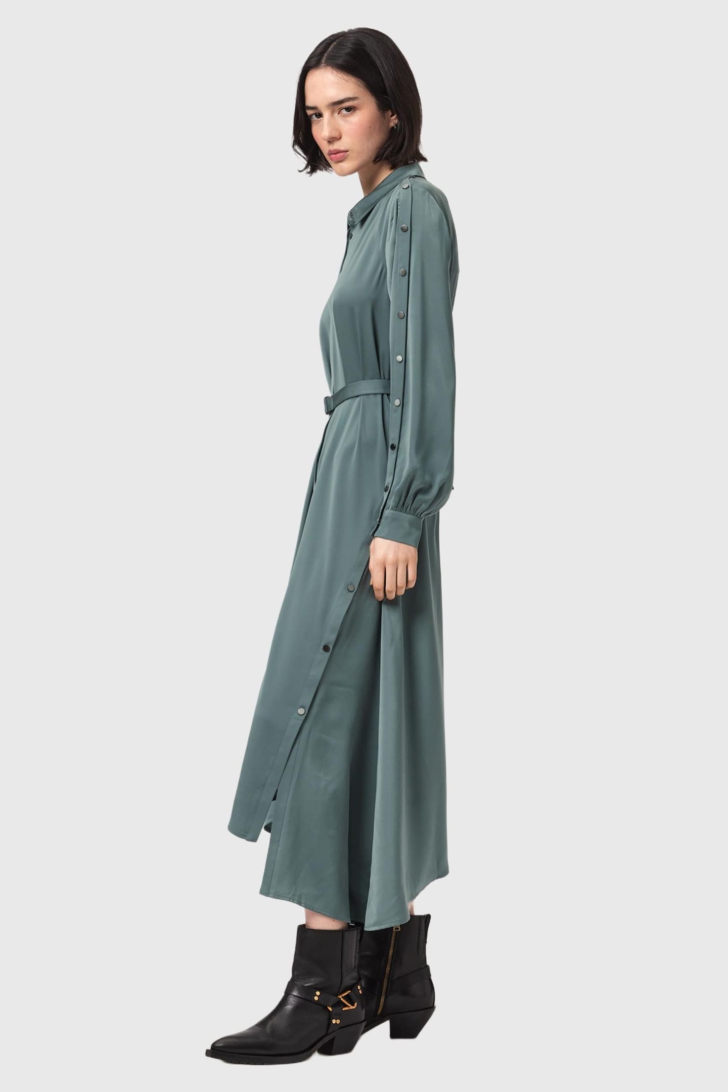 LEXI DRESS STEEL BLUE 4