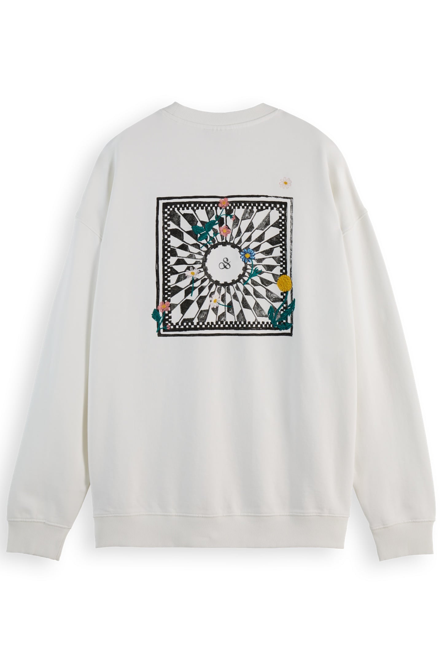 RELAXED FIT ARTWORK SWEATSHIRT SWAN 2