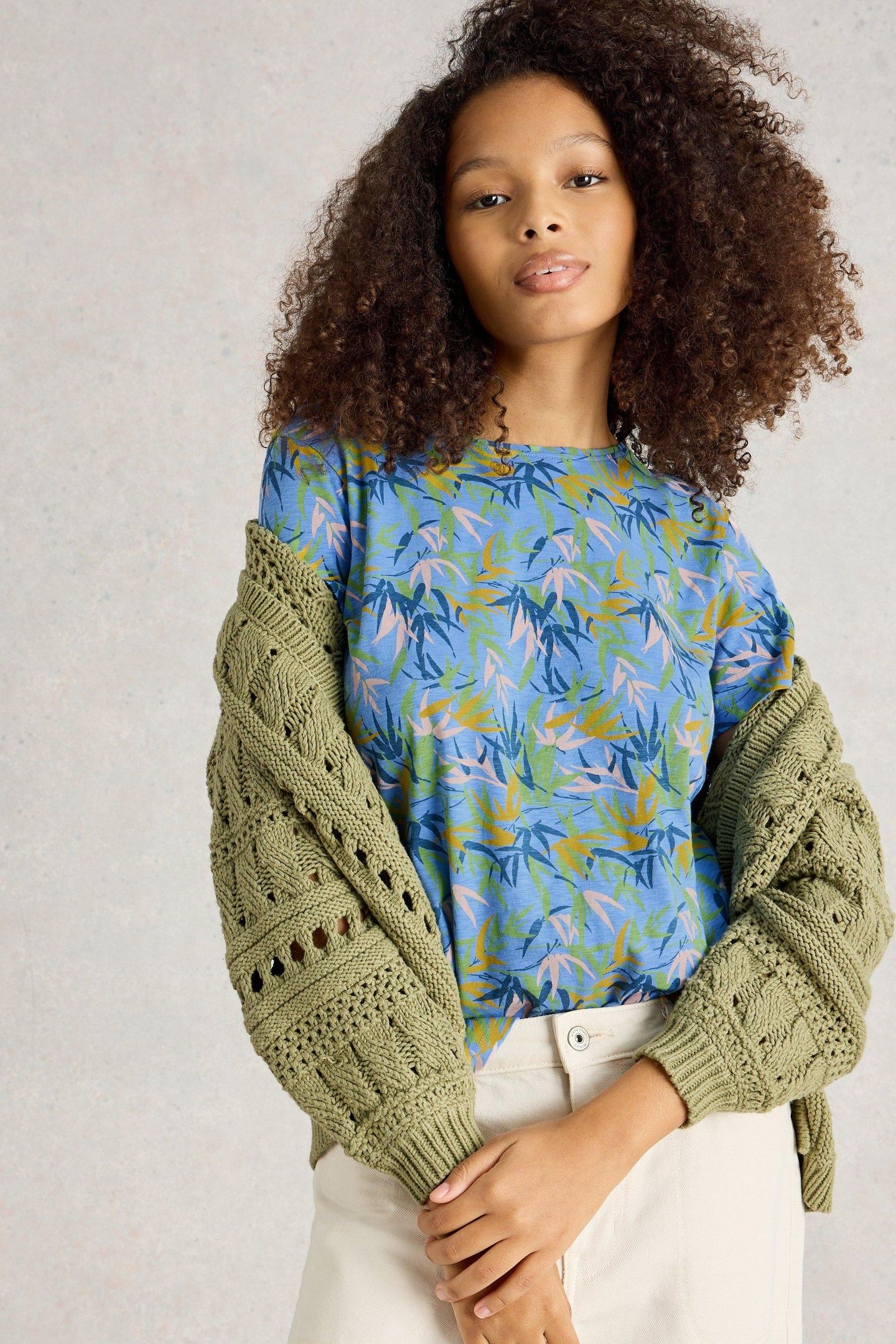 ABBIE TEE BLUE PRINT 1