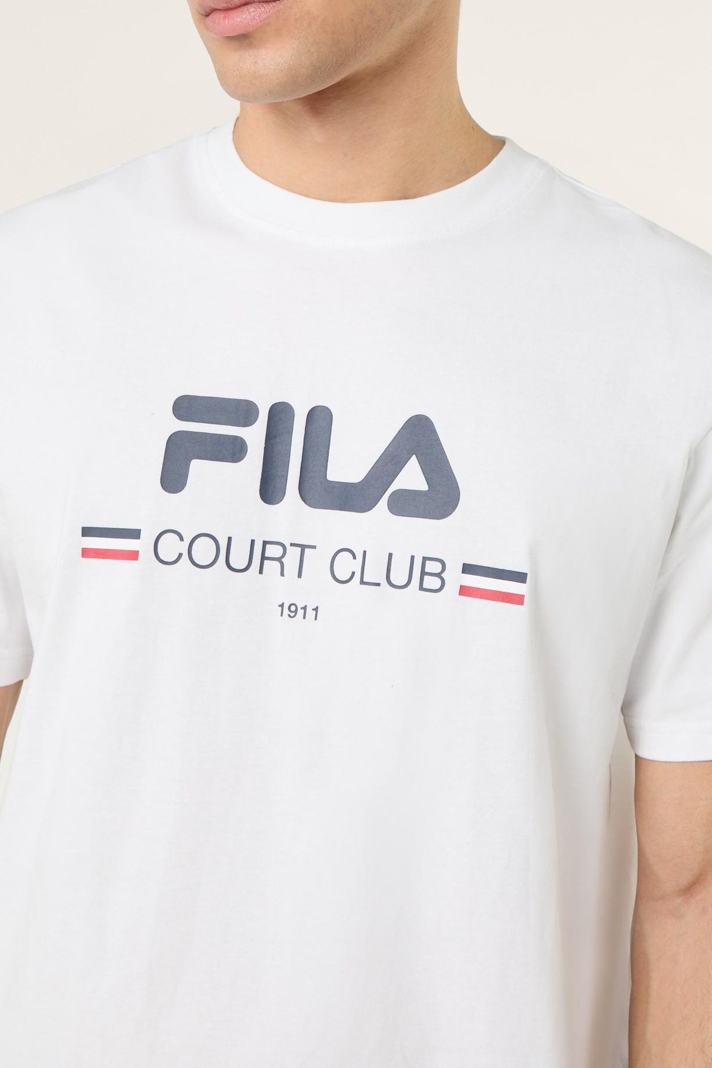 DOCCIA RELAXED LOGO GRAPHIC T-SHIRT BRIGHT WHITE 4