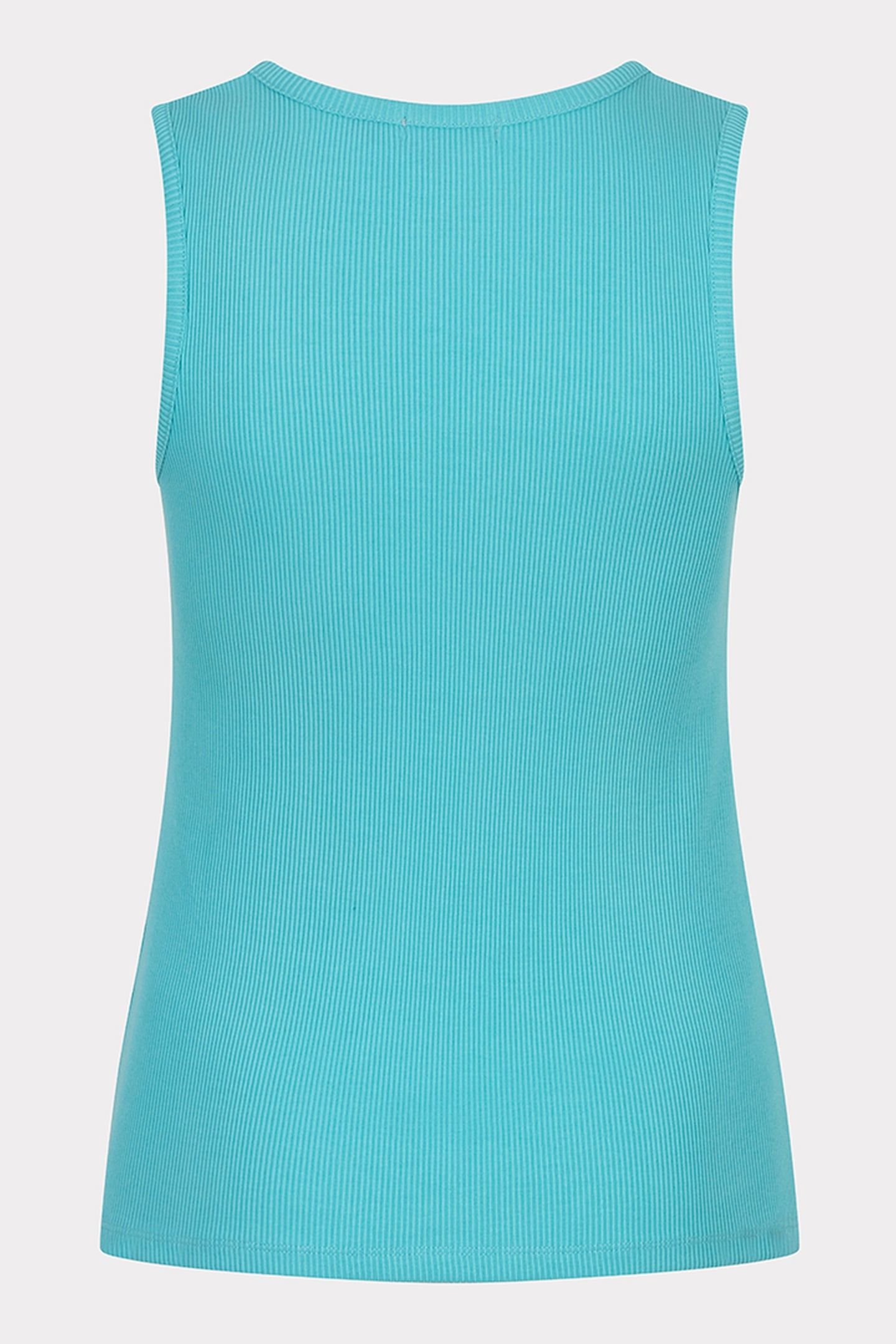 SINGLET RIB KNIT LAGOON 2