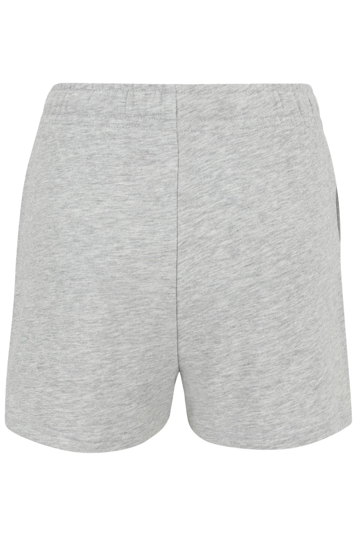 LUSCIANO HIGH WAIST SHORTS LIGHT GREY MELANGE 6