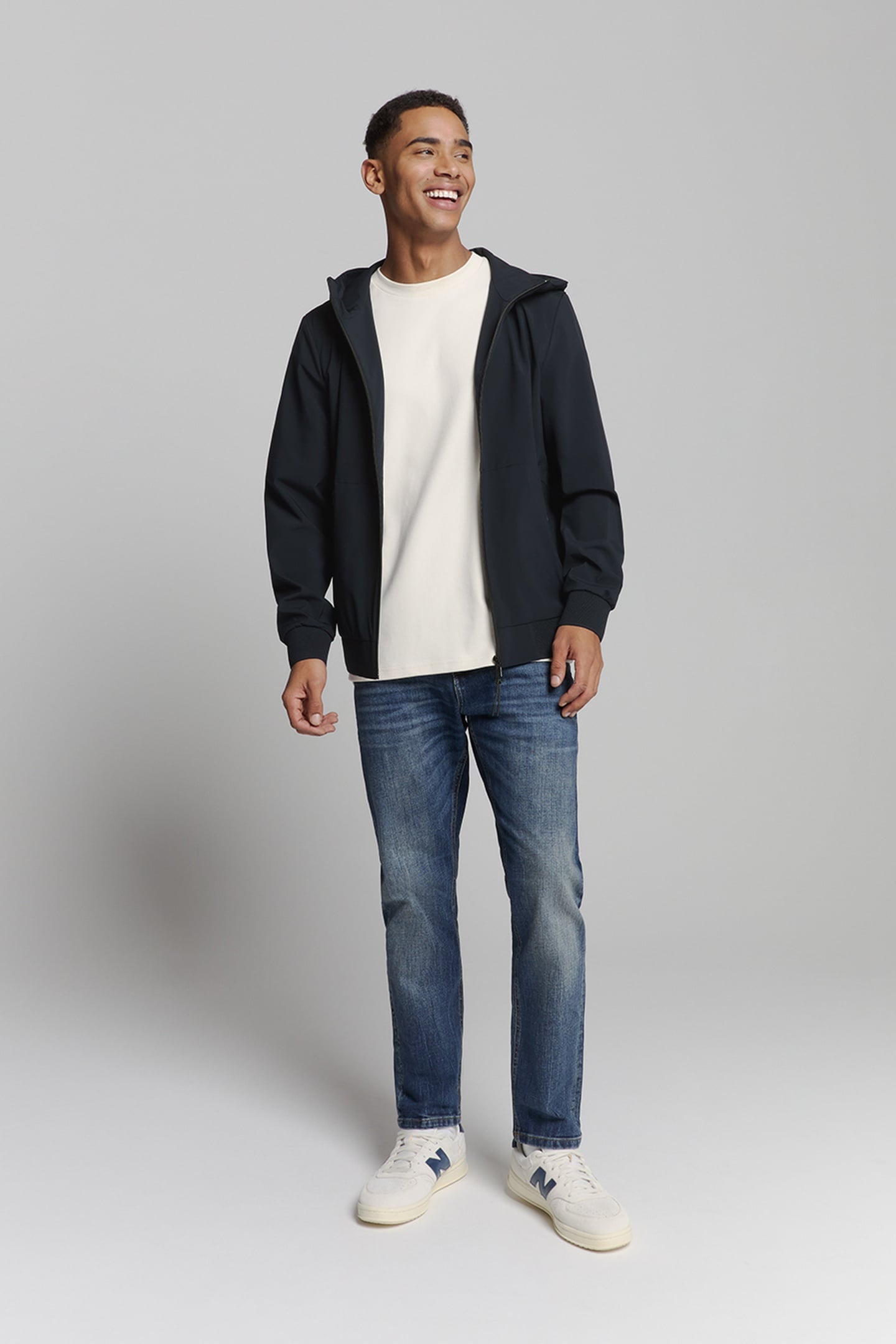 JACKET SHORT FIT HOODED NIGHT 1