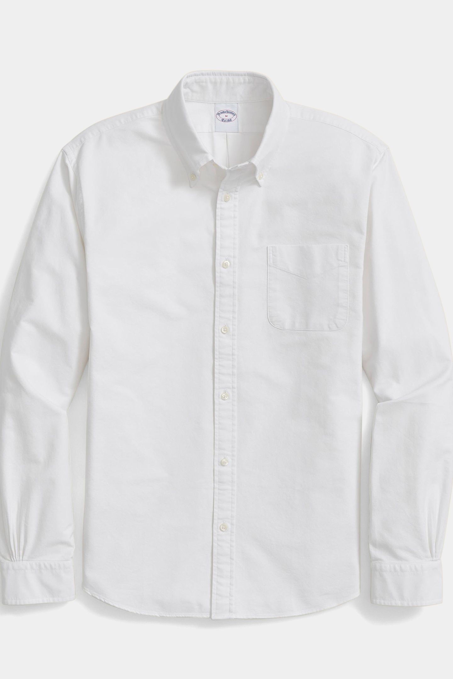 REGULAR FIT OXFORD FRIDAY SHIRT WITH BUTTON DOWN COLLAR WHIT 4