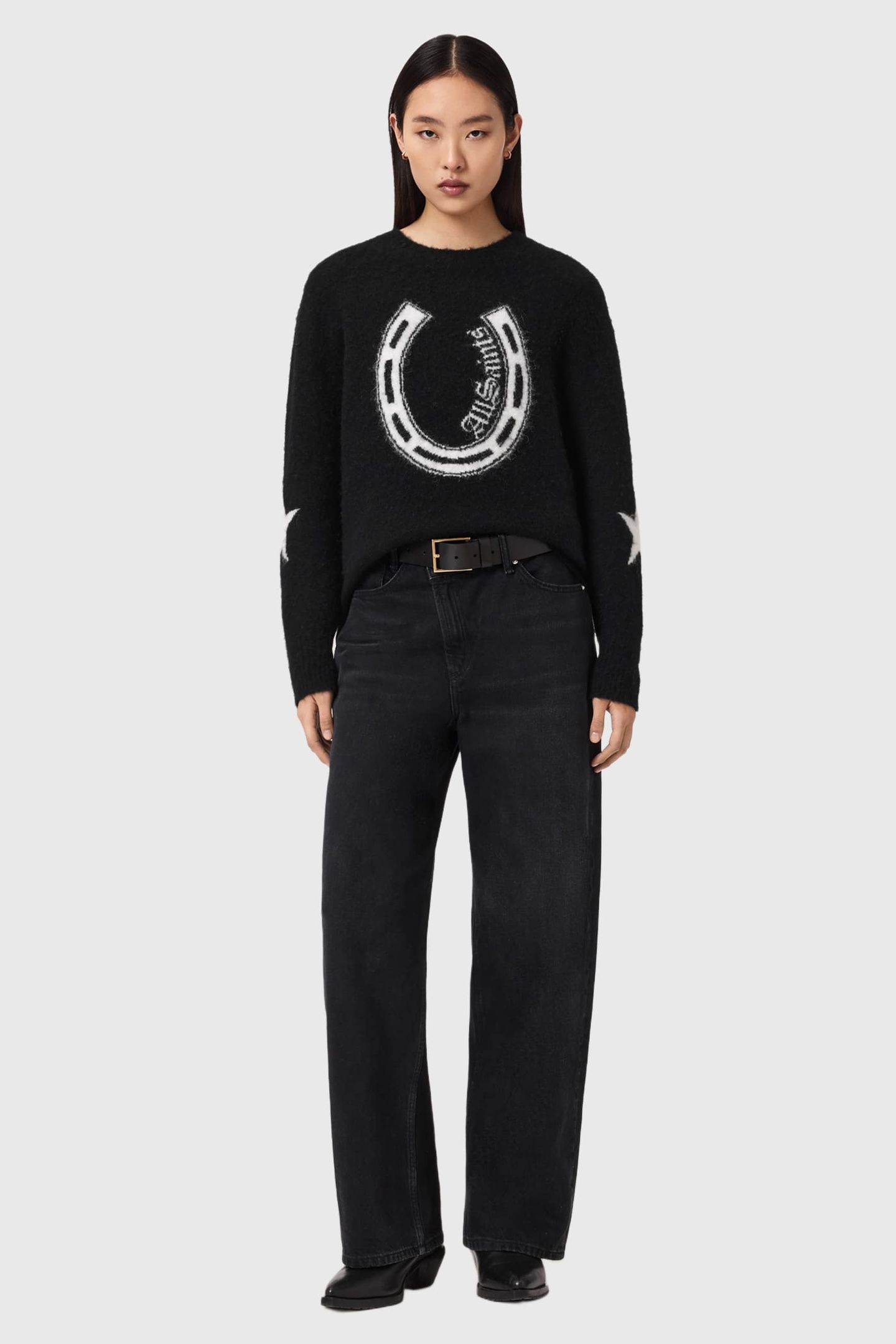KISMET JUMPER BLACK/CHALK WHITE 2