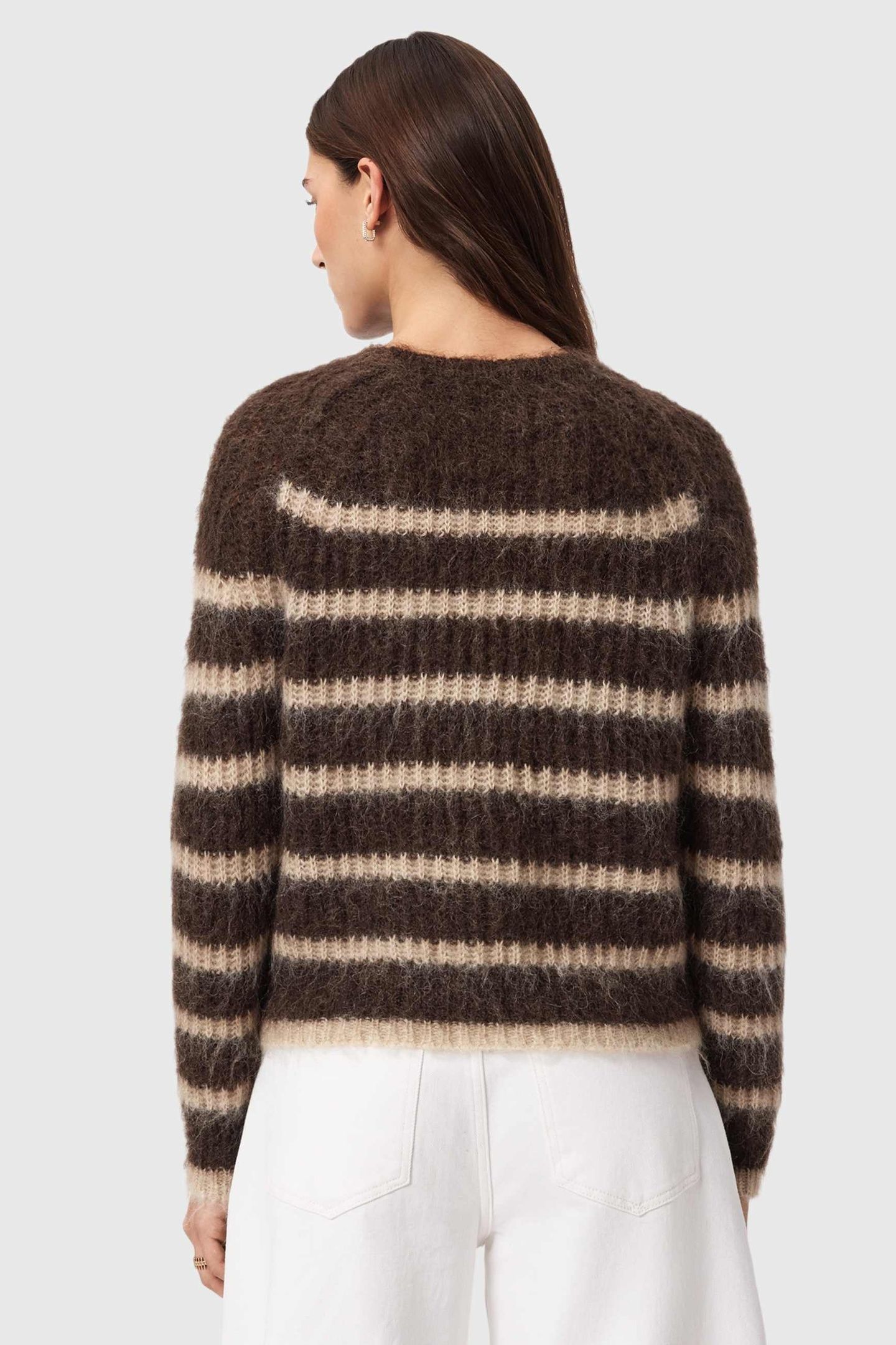 RIGA JUMPER BTTLE BROWN/BARLEY 4
