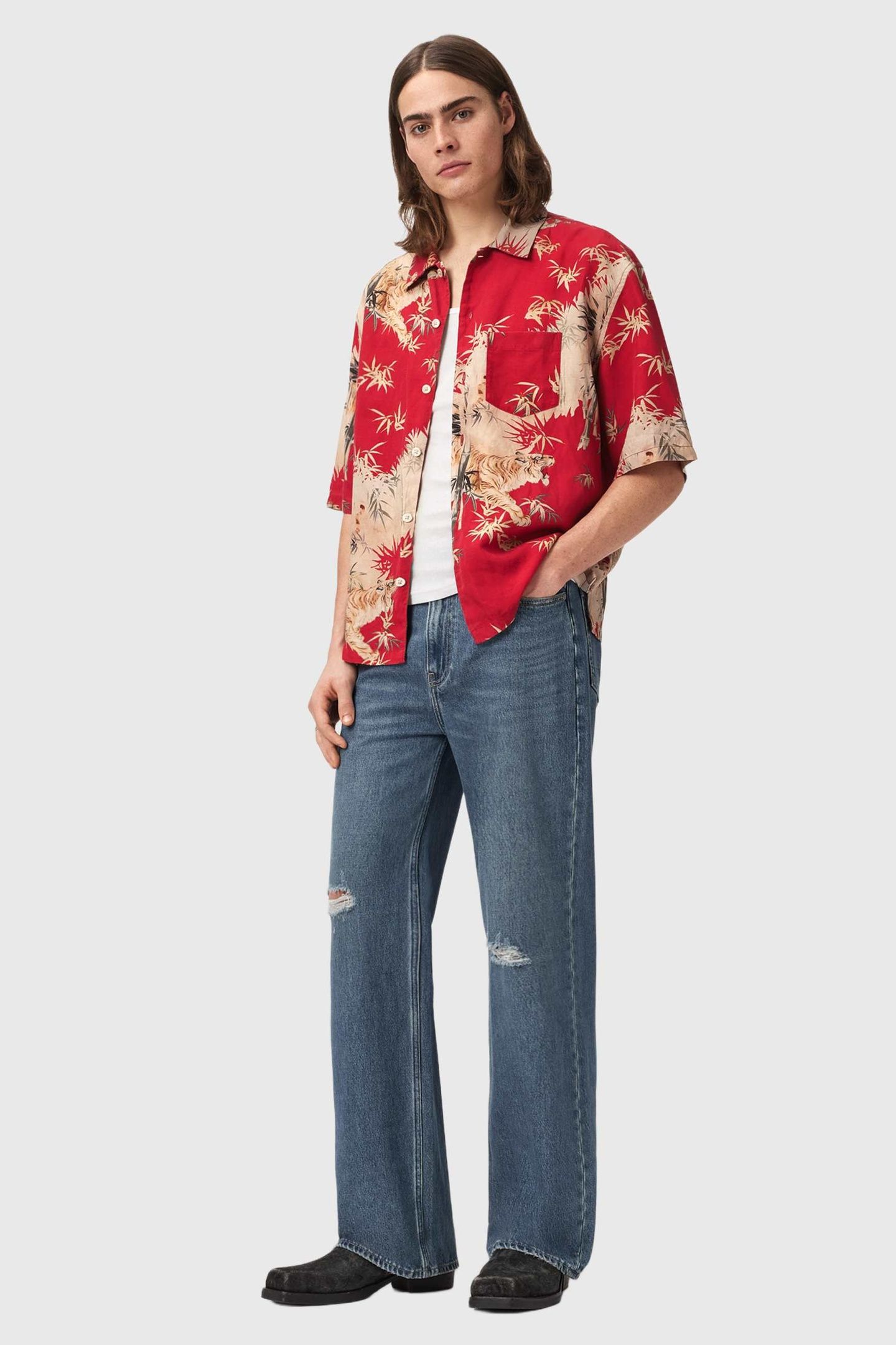 KINGDOM SS SHIRT RED 3
