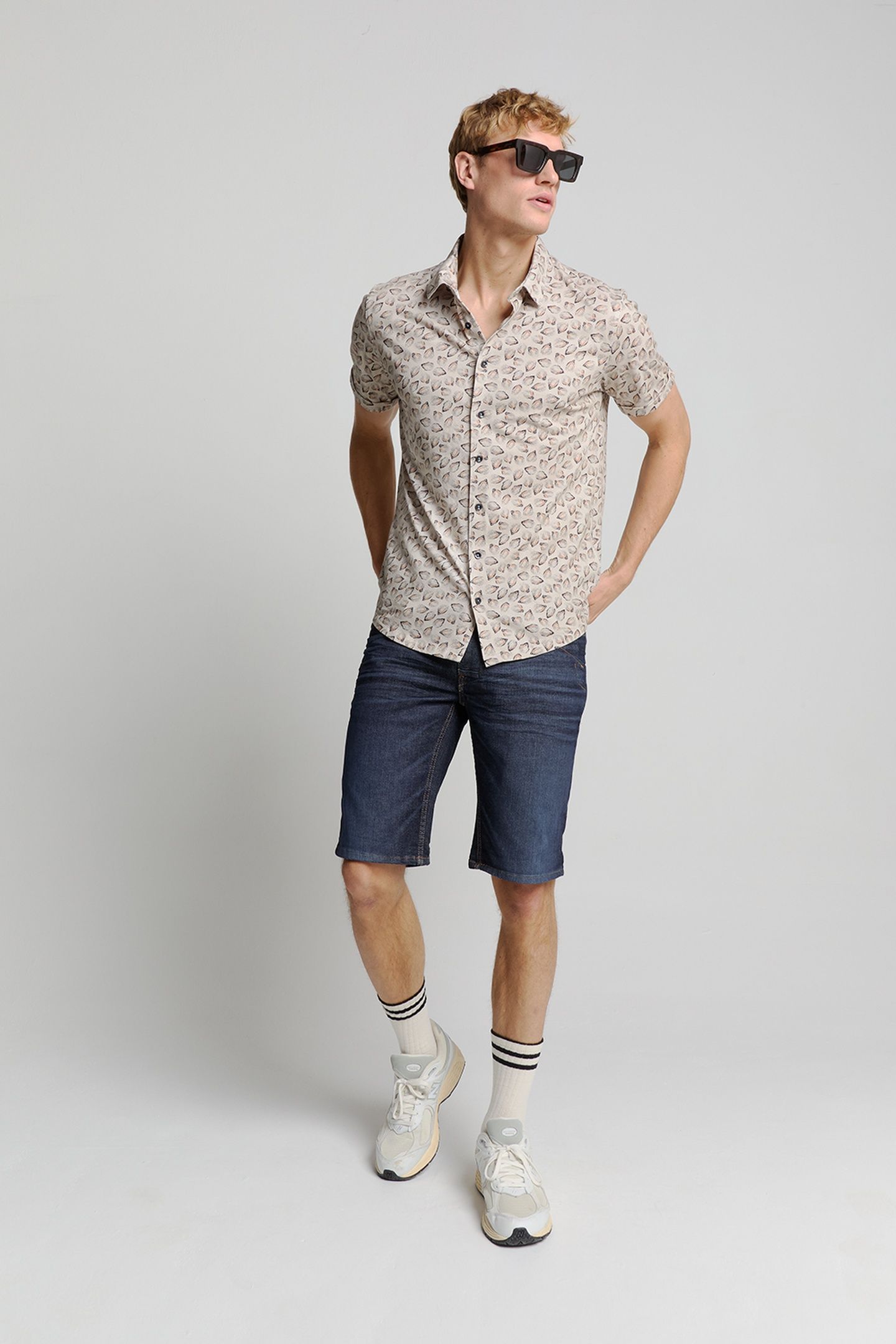 SHORT DENIM STRETCH DENIM 1