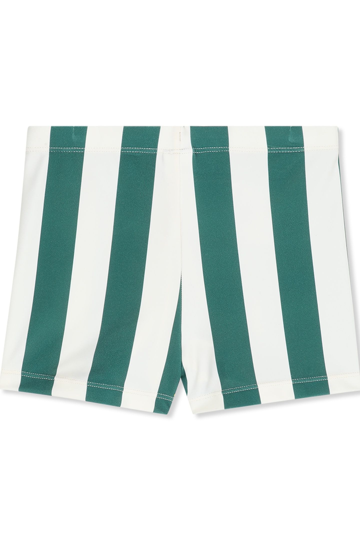 CEVOLI AOP STRIPED SWIM SHORTS EGRET/ POSY GREEN BLOCK STRIP 2
