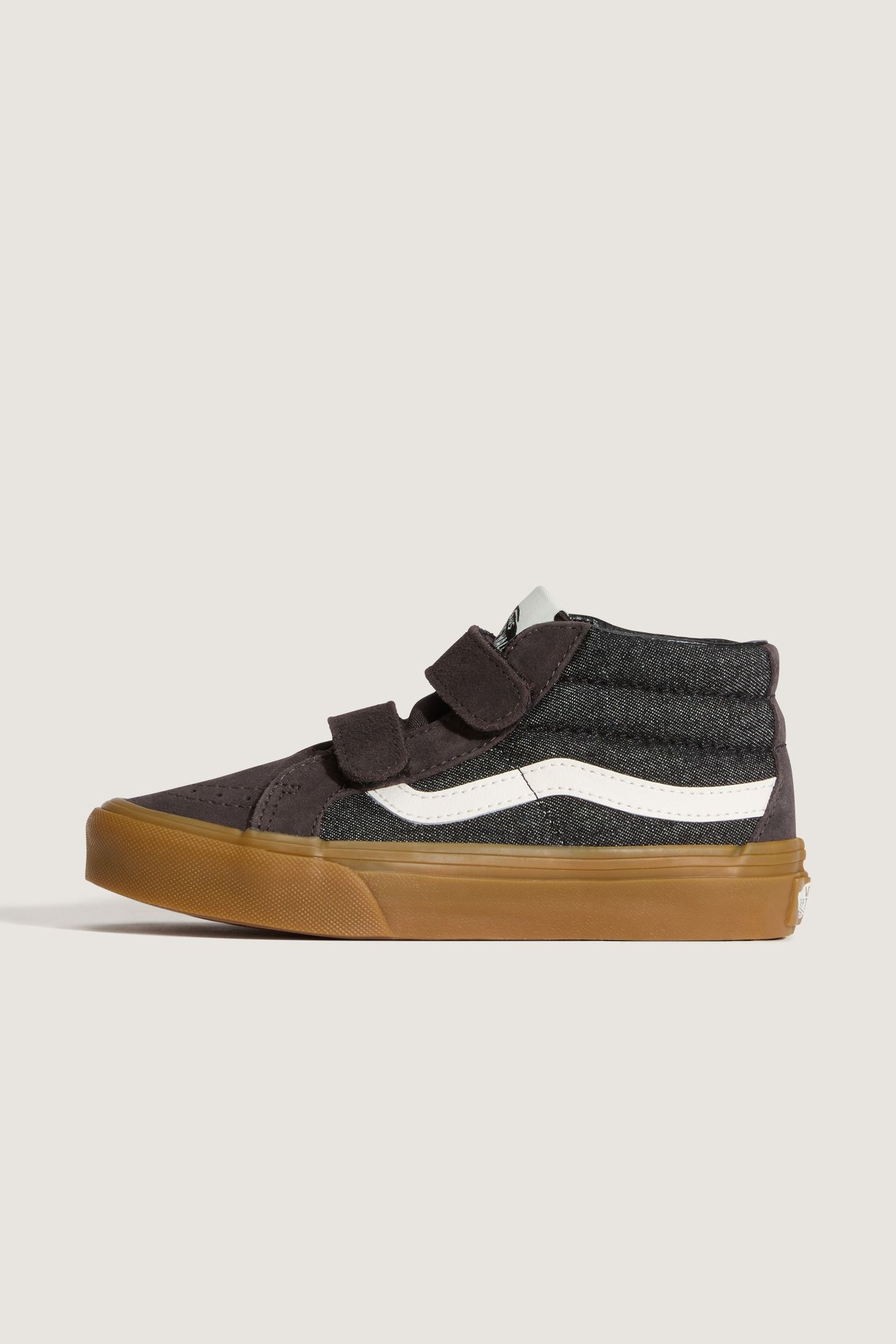 YOUTH UNISEX SK8-MID REISSUE V DENIM BLACK 2