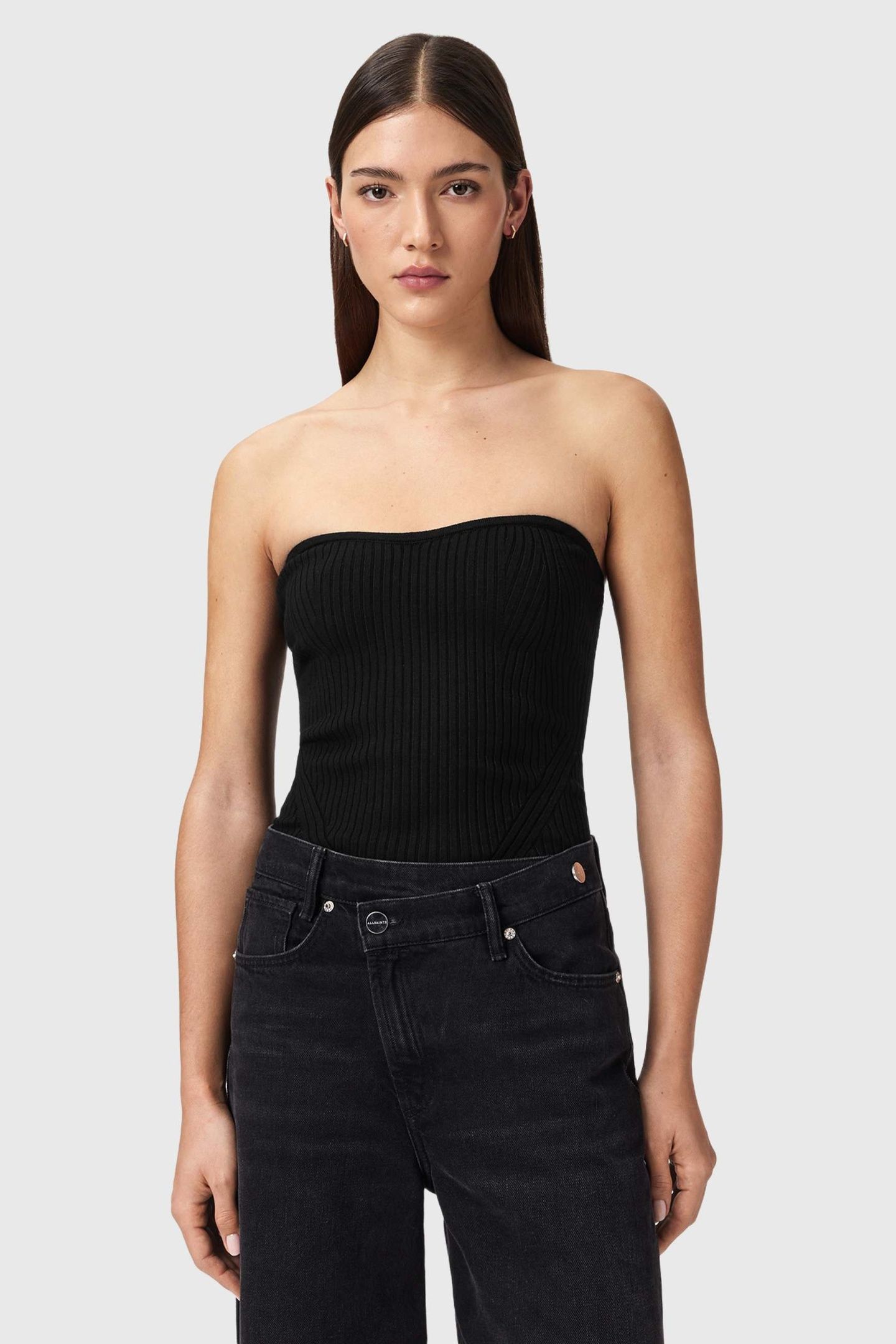 CRUZ BANDEAU TOP BLACK 4