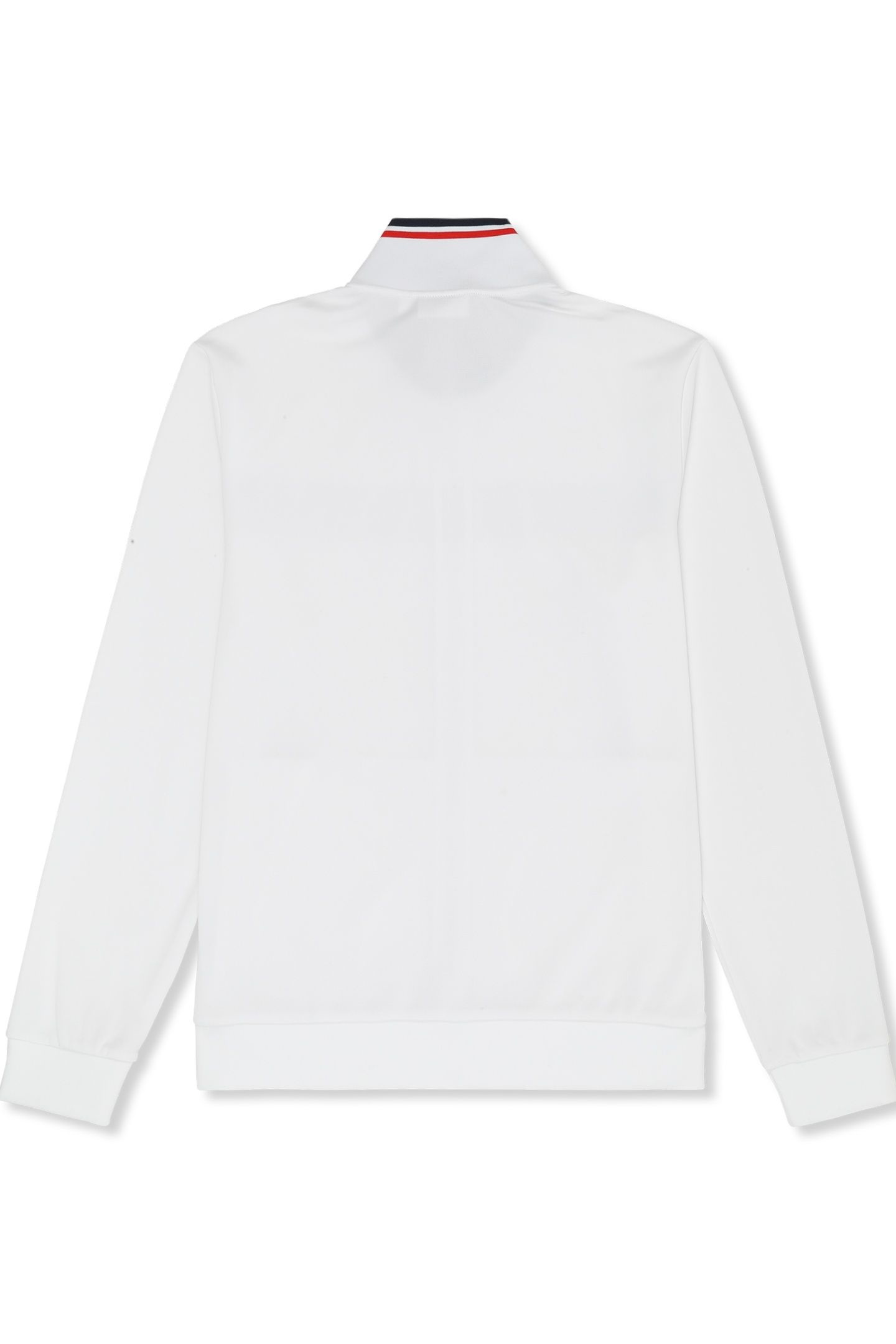 SAGANO REGULAR TAPED TRACK JACKET BRIGHT WHITE-BLACK IRIS 5