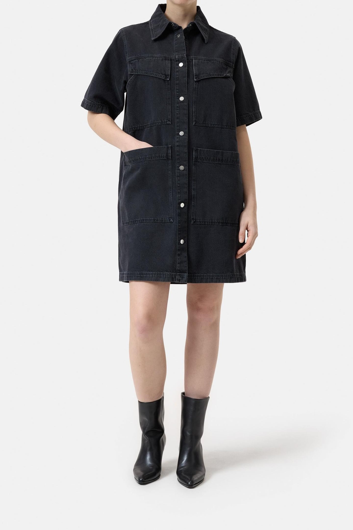 33° MINI DRESS DARK GREY 1