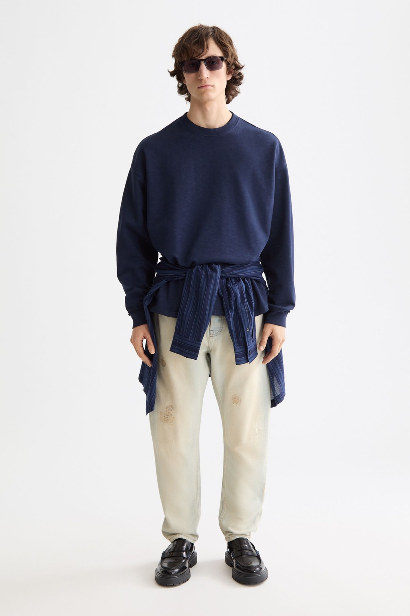 THE DEAN LOOSE TAPERED JEANS — LAST RESORT LAST RESORT 1