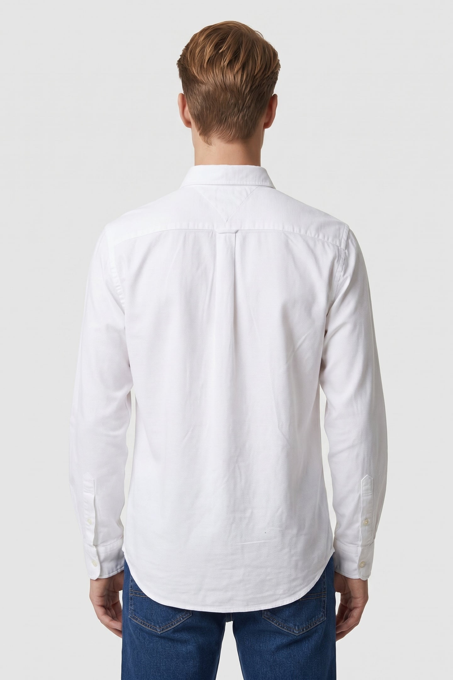 FLEX DOBBY SHIRT WHITE 2