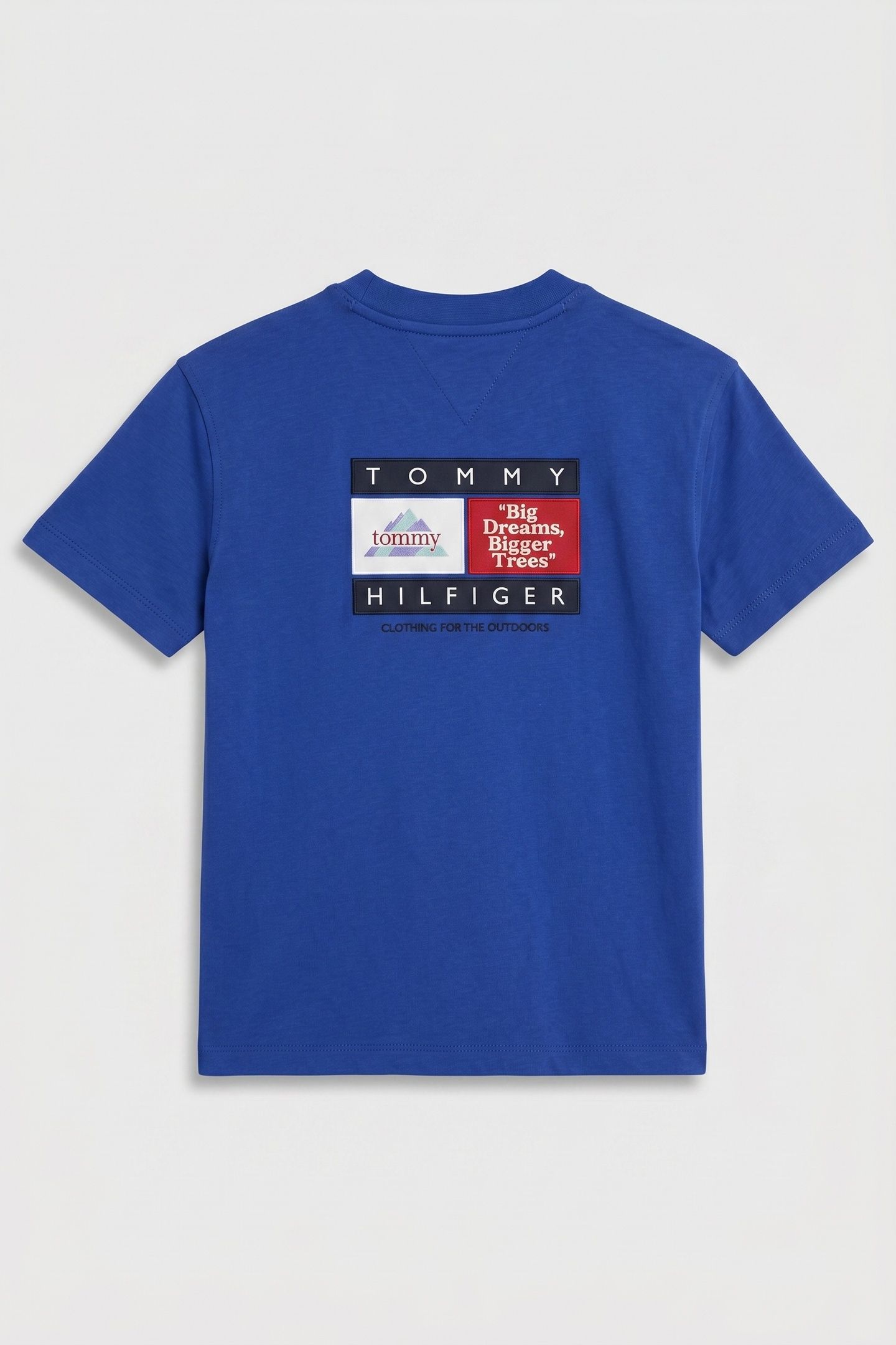 BOYS MULTI PRINT T-SHIRT MAJESTY BLUE 3