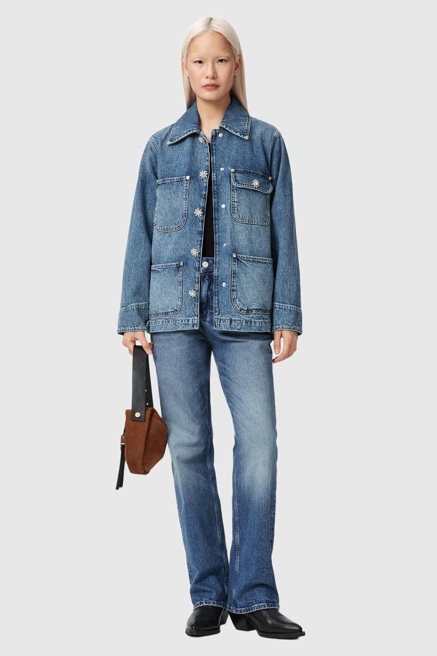 BEX DENIM JACKET MID INDIGO 2