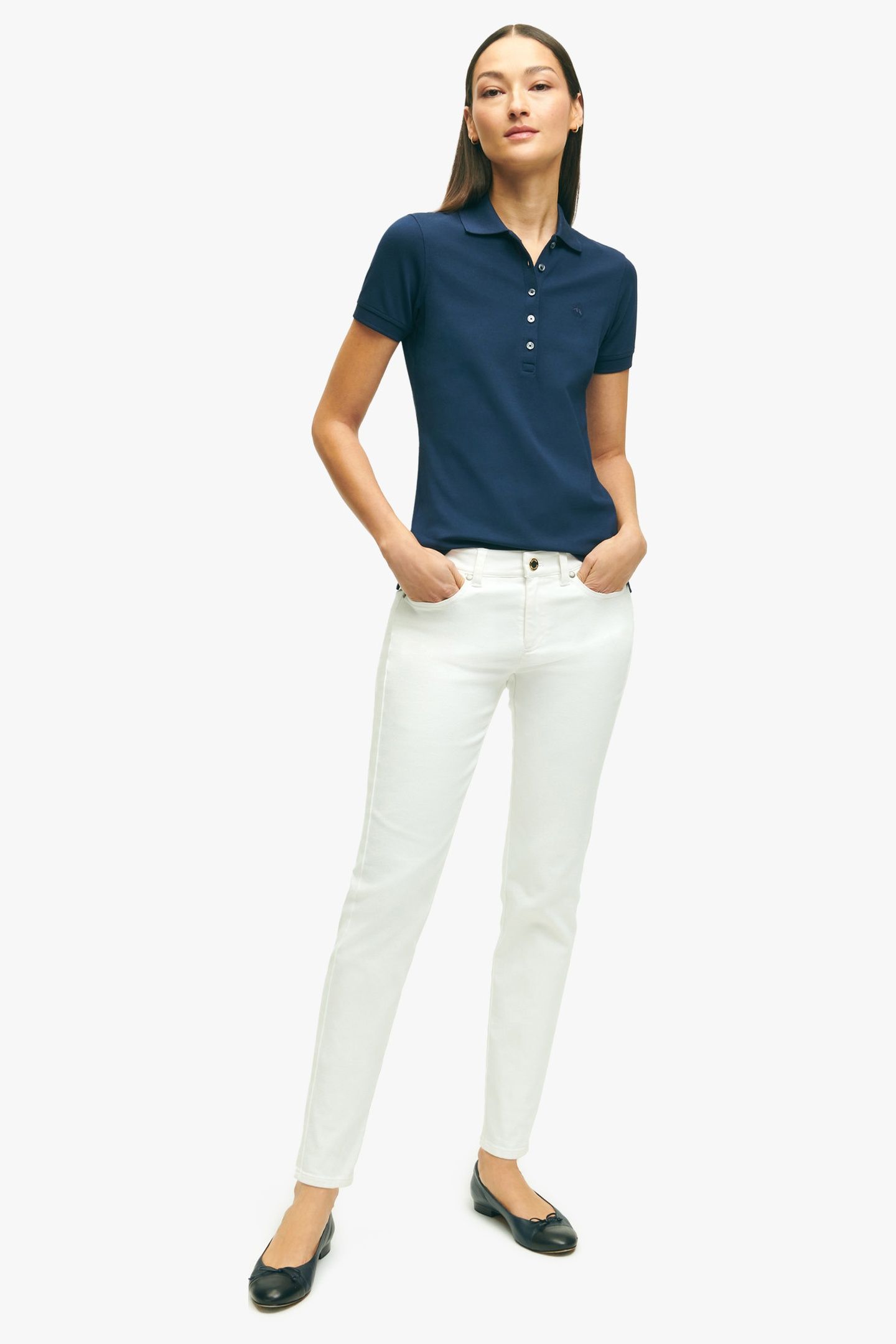 STRETCH COTTON JEANS WHITE 2