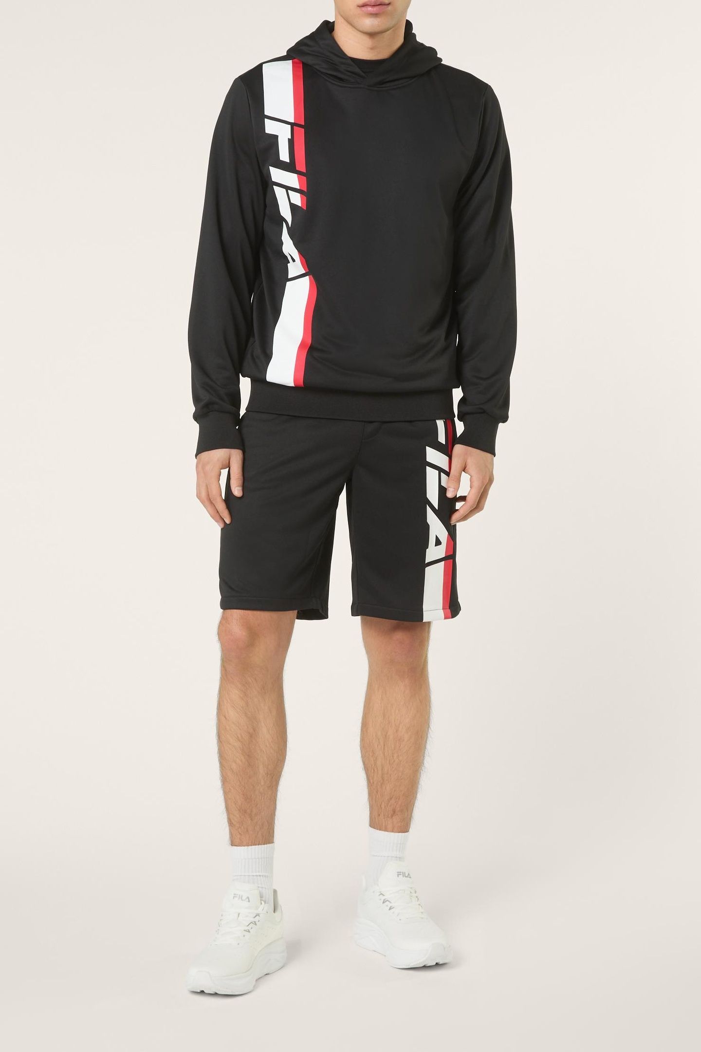 VALIVERSI REGULAR GRAPHIC HOODIE BLACK 2