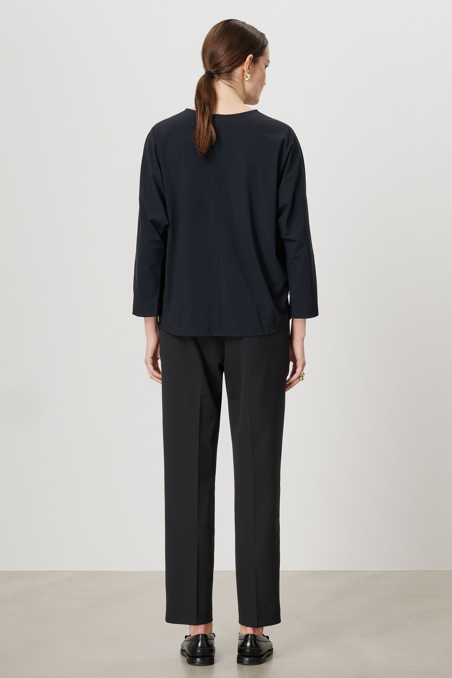 REC POLY CHINO PANTS BLACK 4
