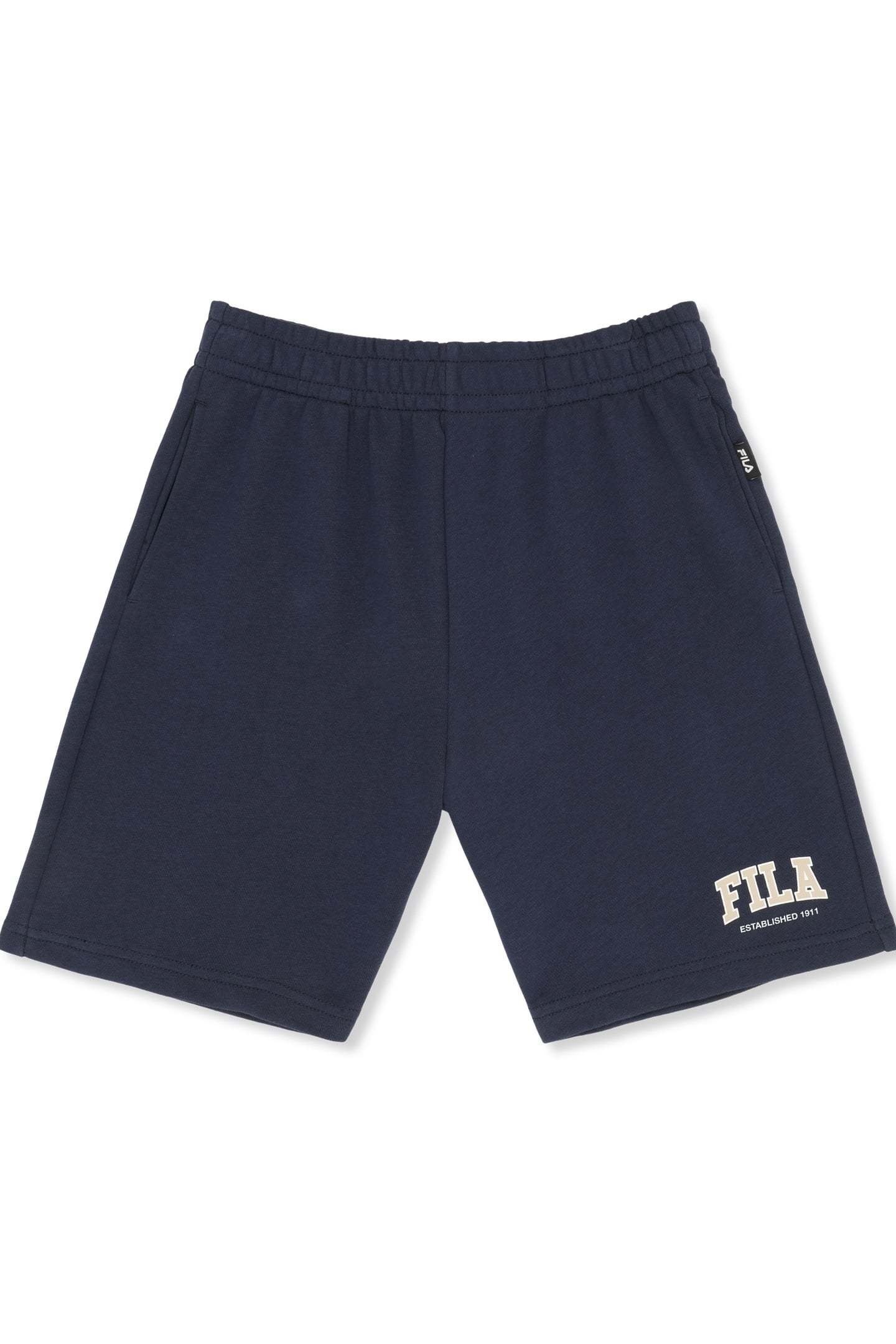 RIFREDI REGULAR GRAPHIC SWEAT SHORTS BLACK IRIS 1