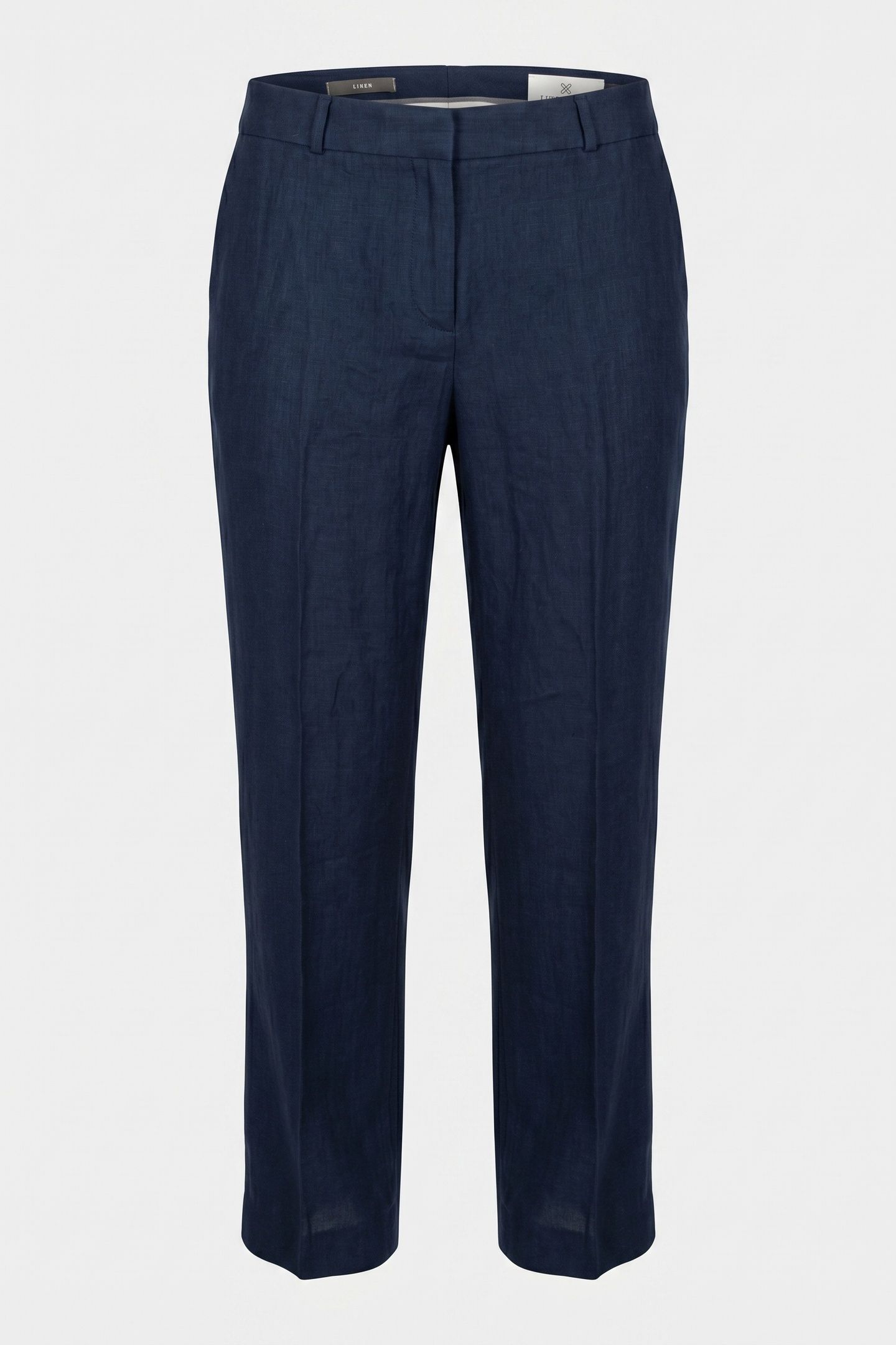 FRONT TROUSERS LINEN INDIGO 4