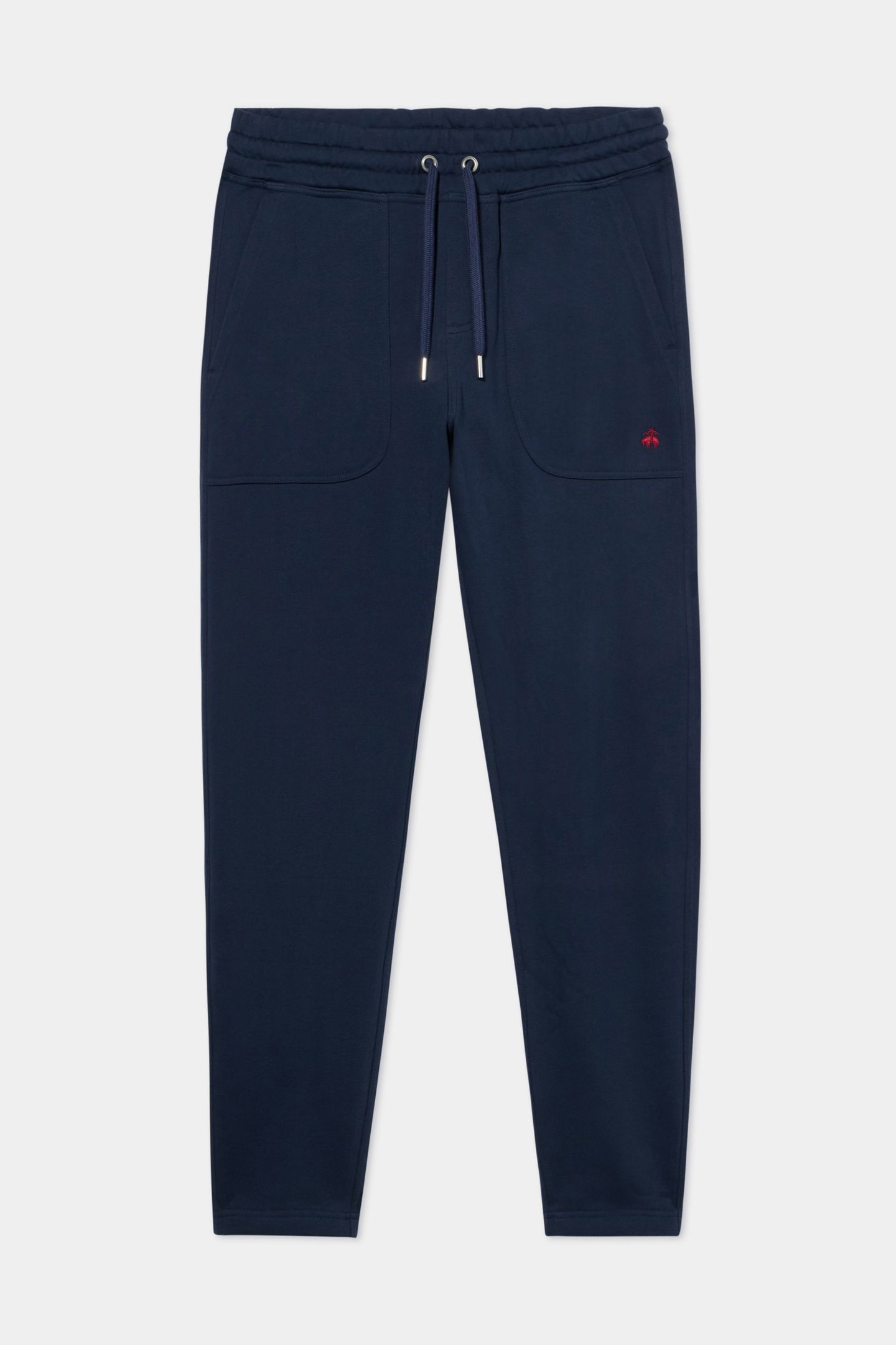 PLAIN SWEATPANTS COTTON BLUE 3
