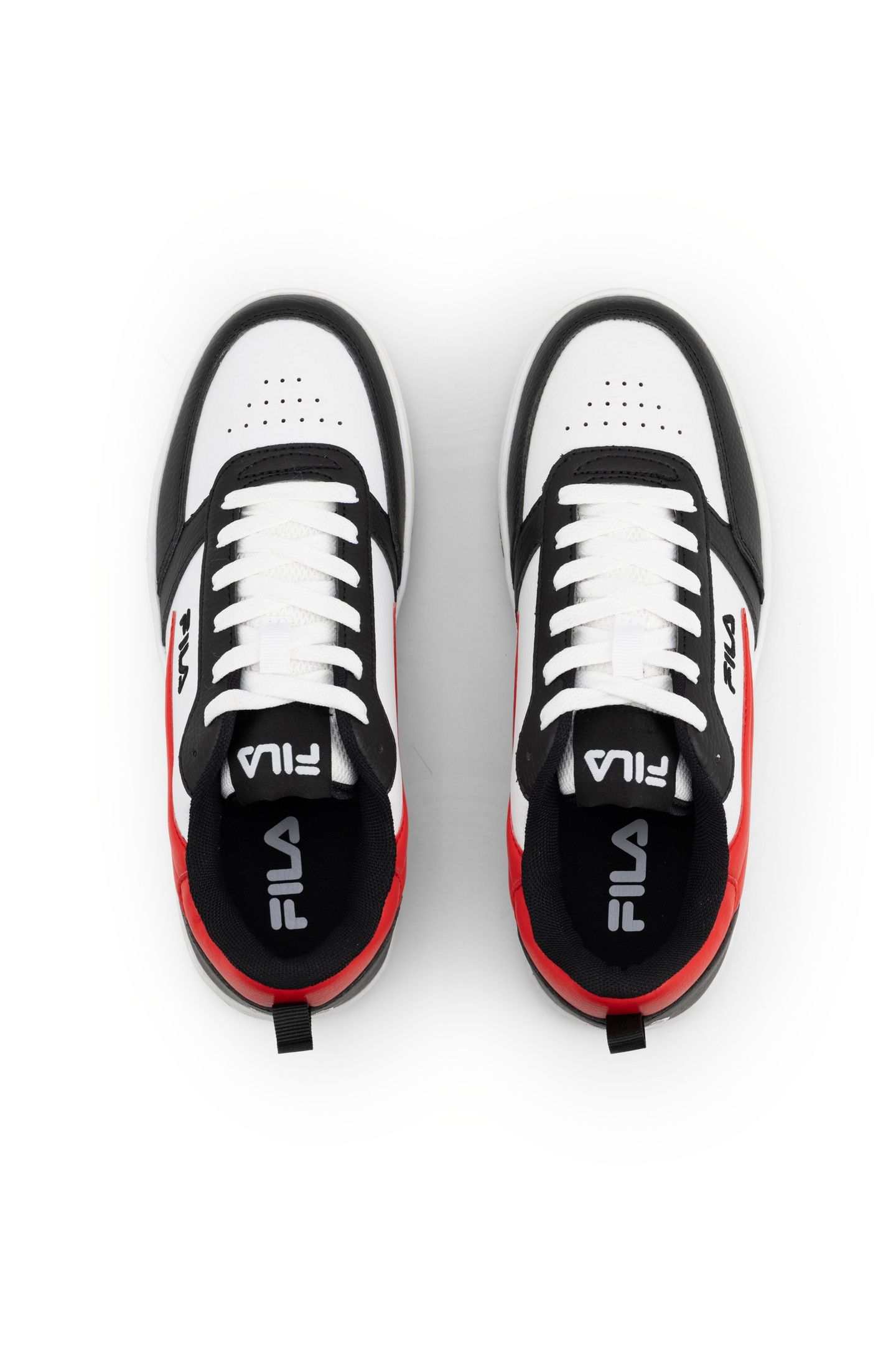REGA NF TEENS BLACK-FILA RED 5