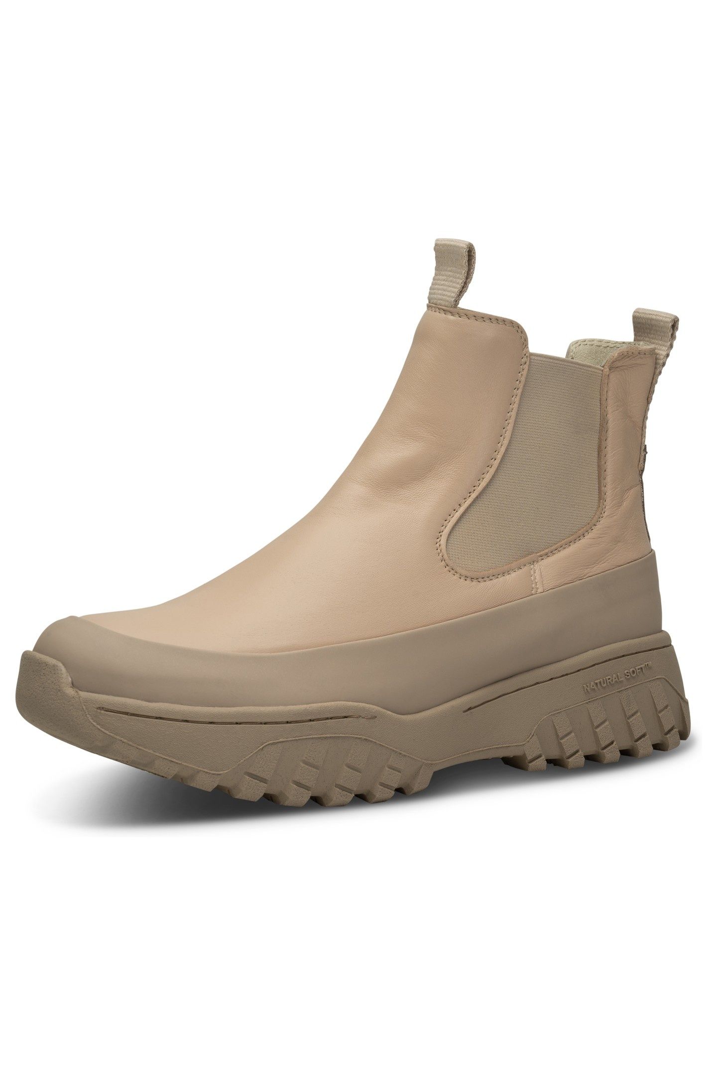 LE CHELSEA LEATHER COFFEE CREAM 2