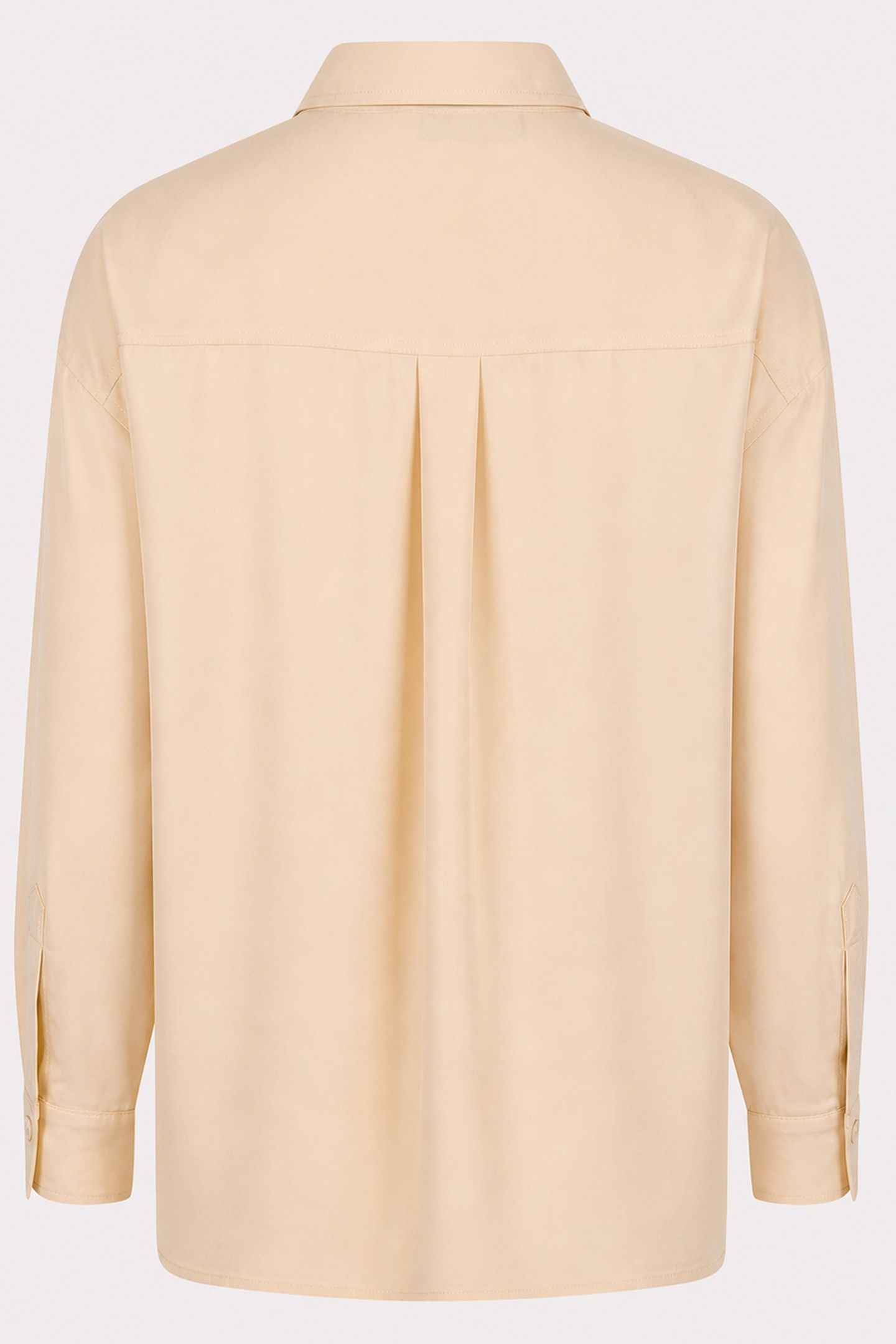 BLOUSE OVERSIZED CUPRO SAND 4
