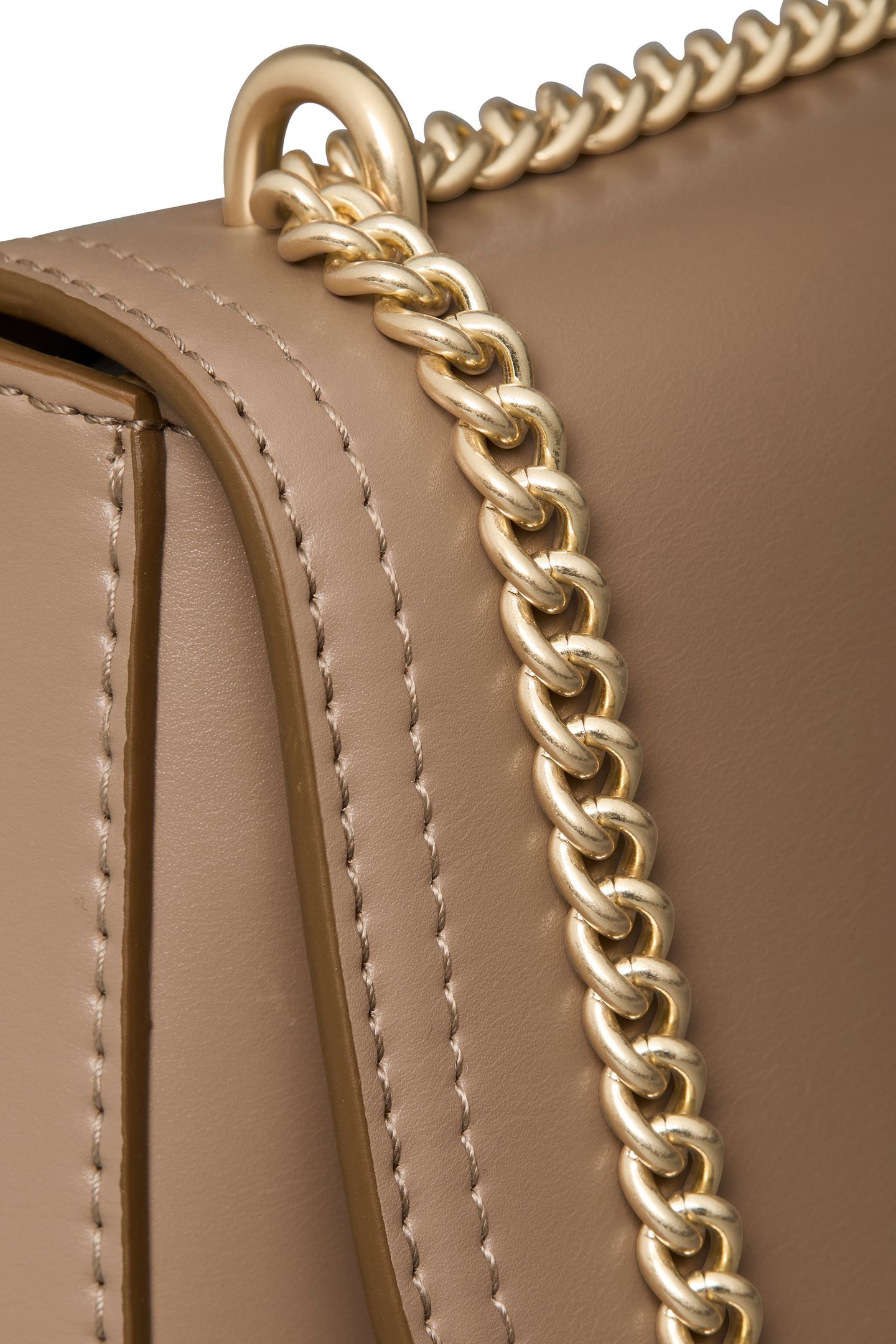 CONVERTIBLE CHAIN CROSSOVER BAG DESERT TAUPE 4