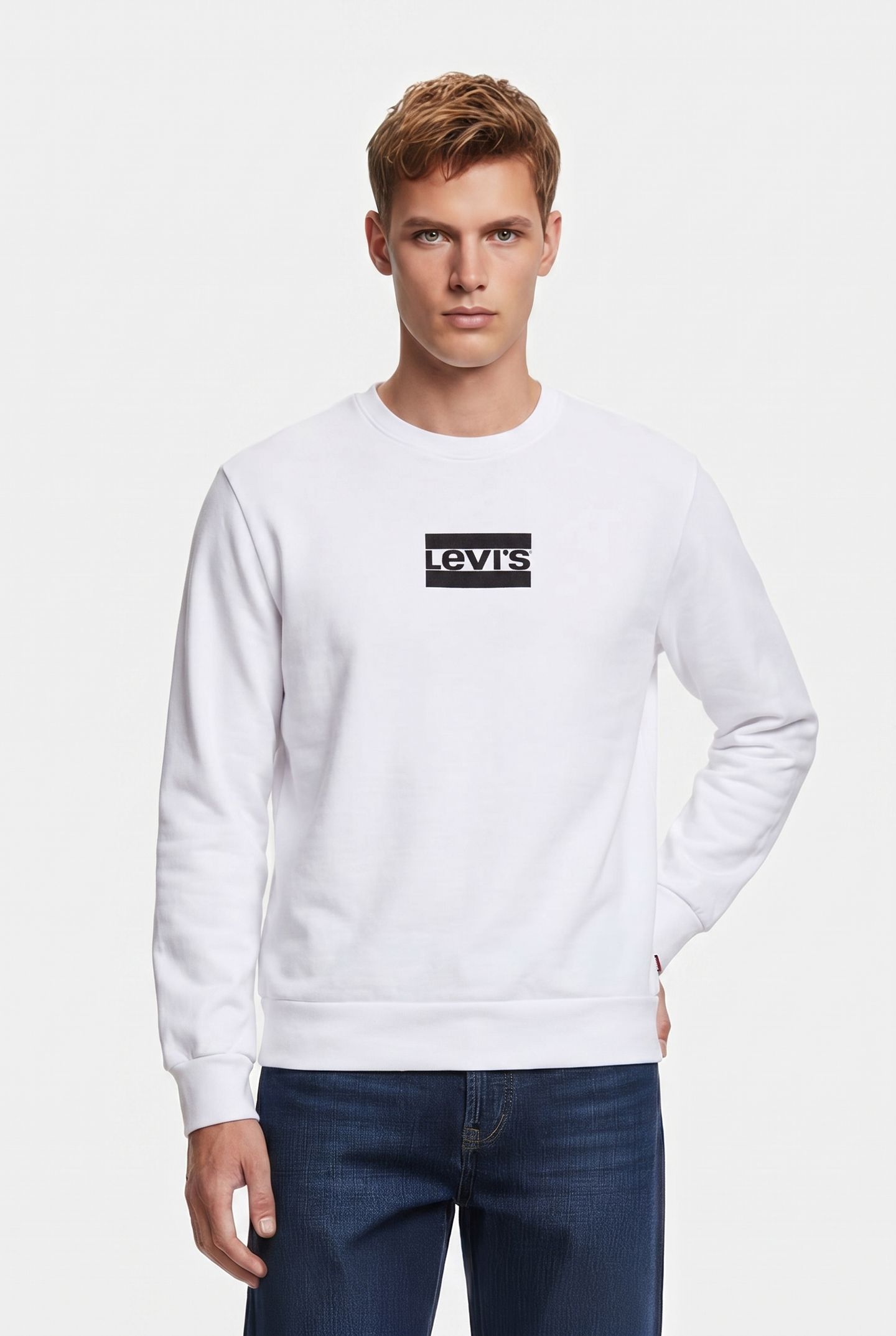 GRAPHIC SWEATSHIRT SPORTSWEAR CENTERED WHITE 1