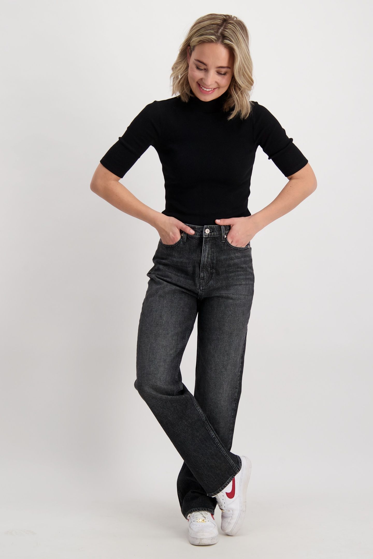 CARICE DENIM BLACK USED 1