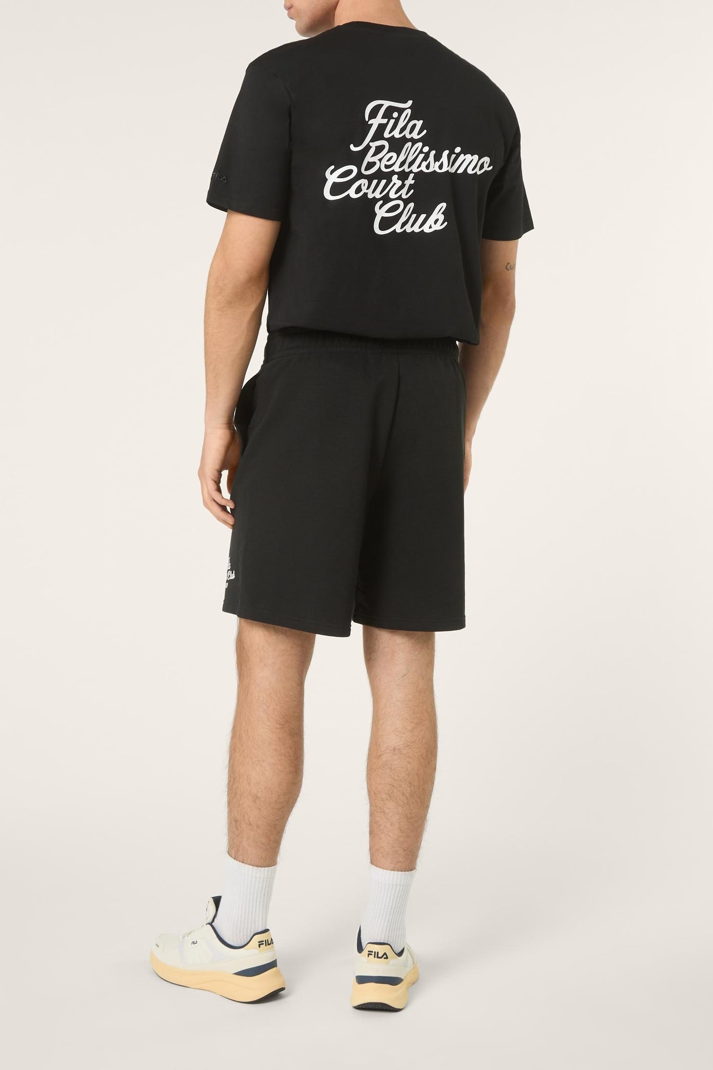 VILLA RELAXED GRAPHIC SHORTS BLACK 3