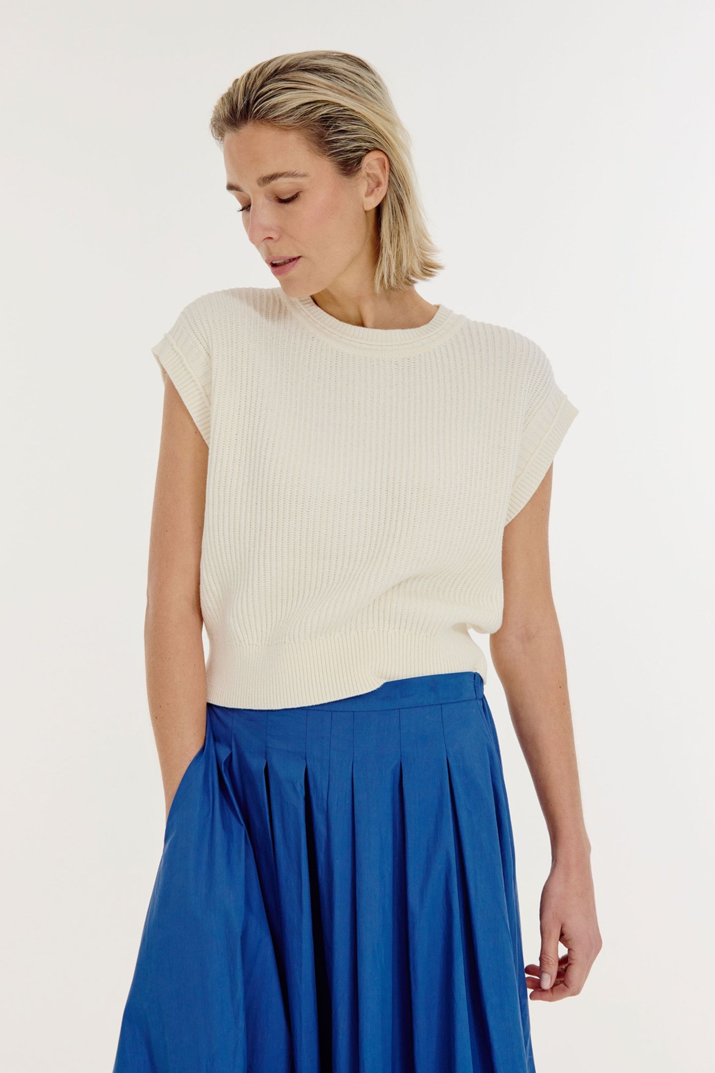 BAILEE SWEATER ECRU 1
