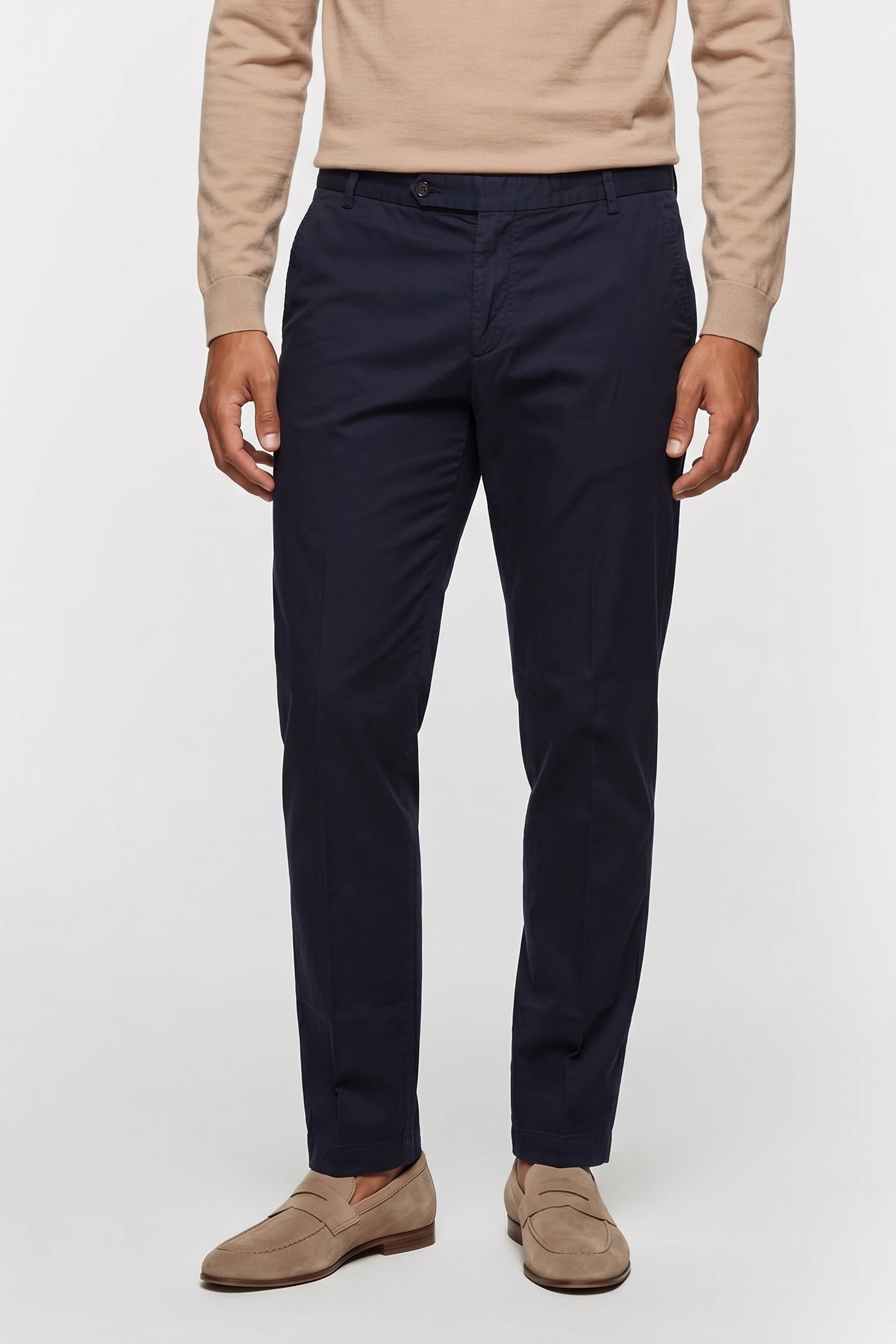CHINO COTTON NAVY 1