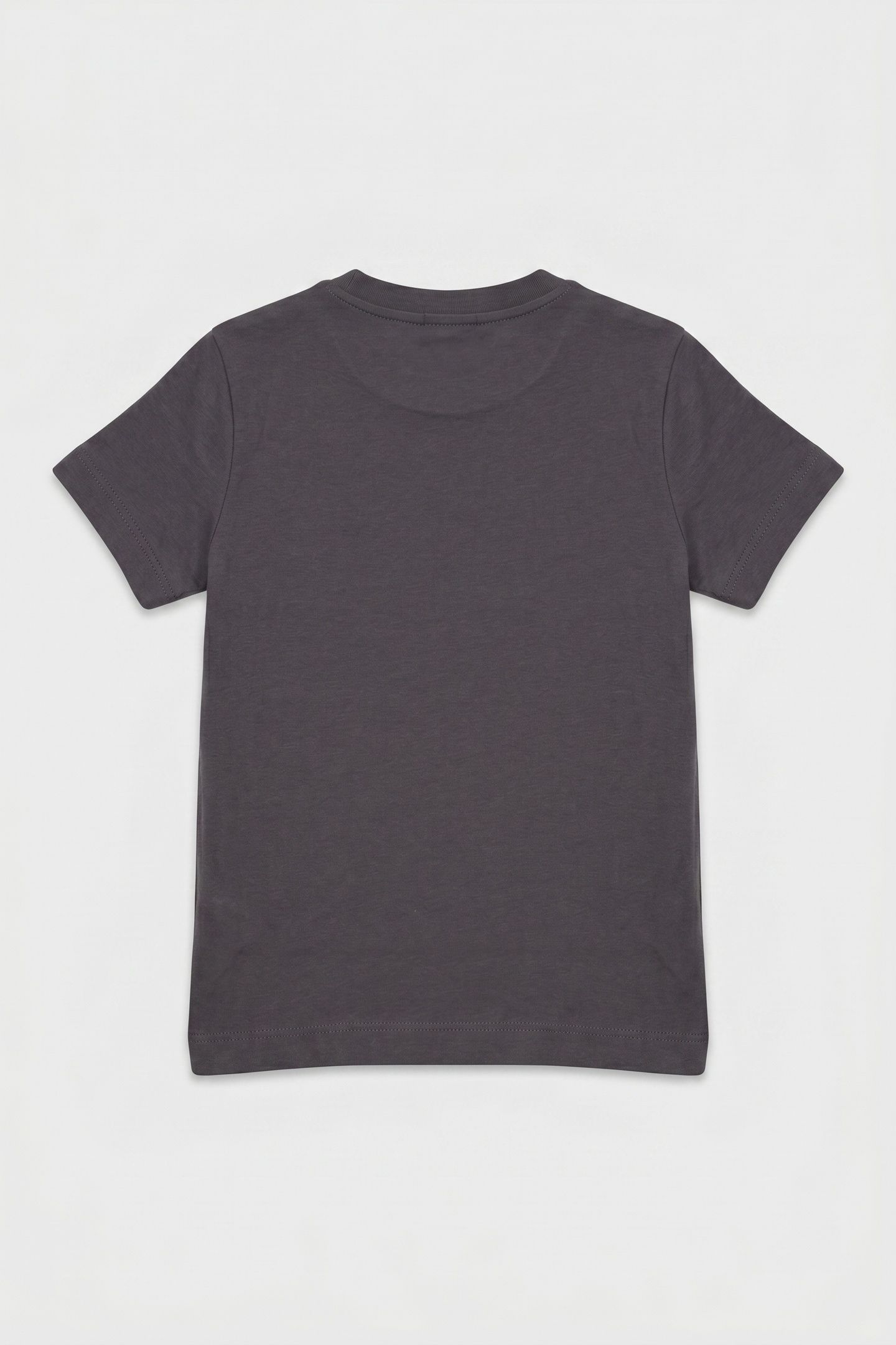 UNISEX MONO MINI BADGE TEE COAL 3