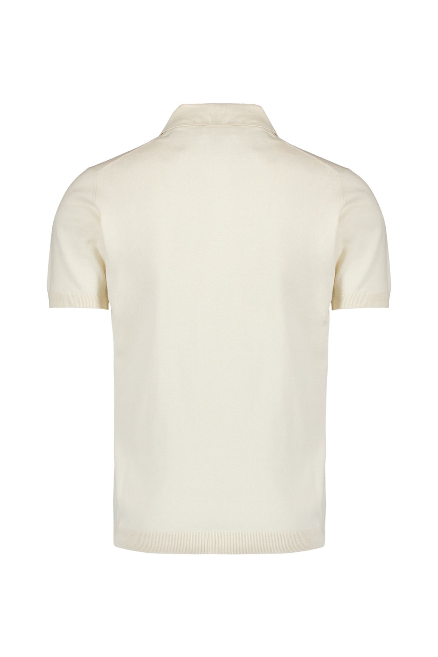 PULLOVER SHORT SLEEVE POLO V SOLID OFFWHITE 6