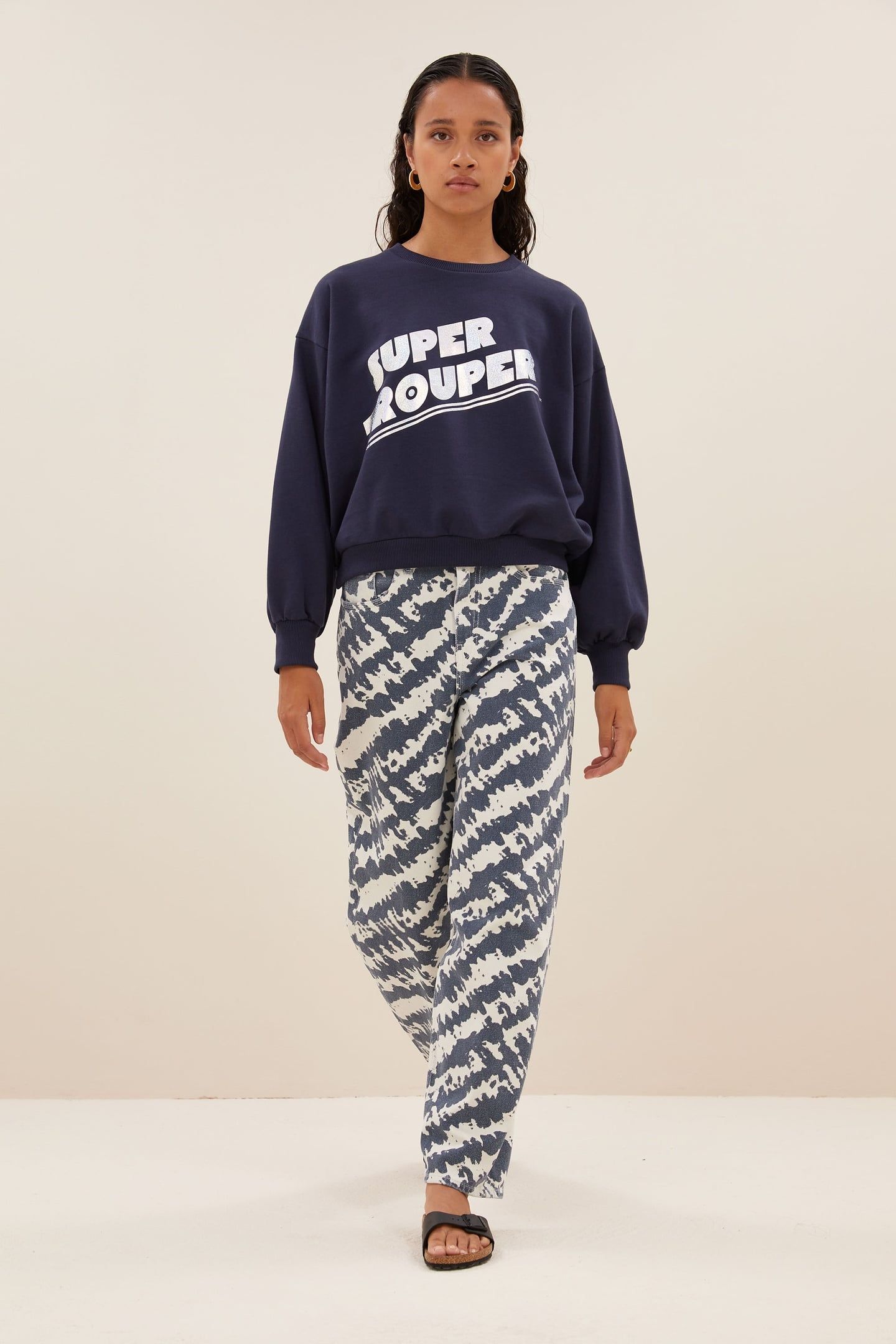 BIBI SUPER SWEATER UNIFORM BLUE 2