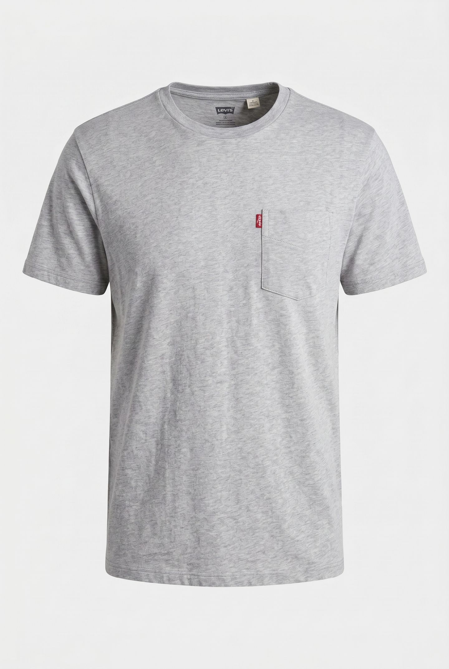 LSESS CLASSIC POCKET TEE MID TONE GREY 3