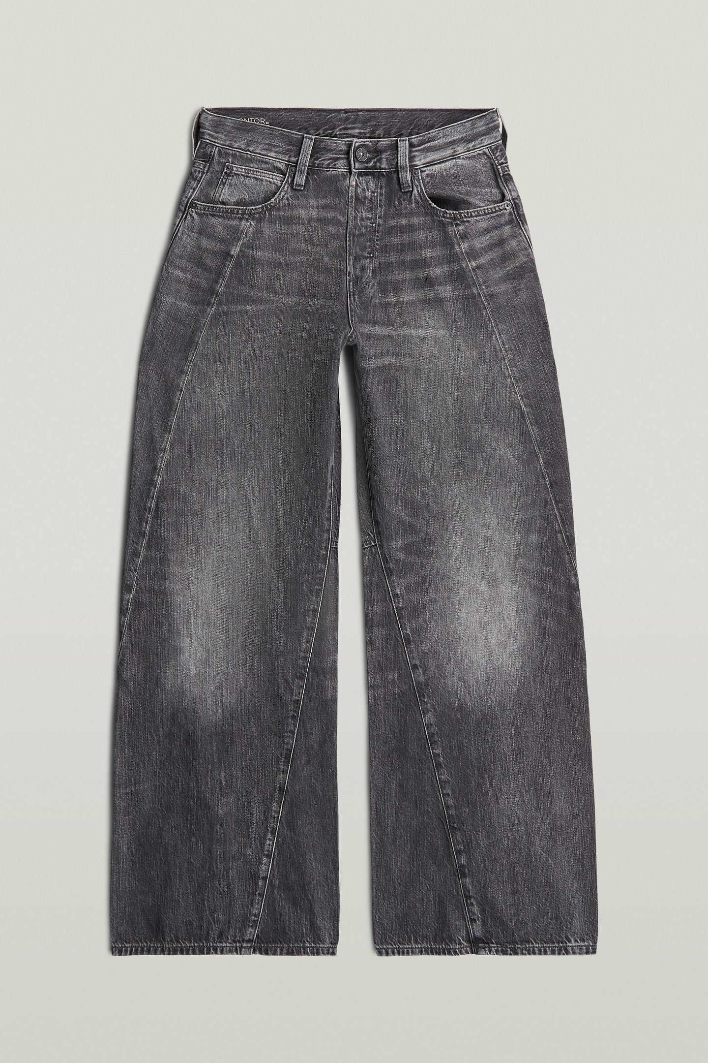 CONTOR 3D WIDE JEANS MEDIUM BLUE 5